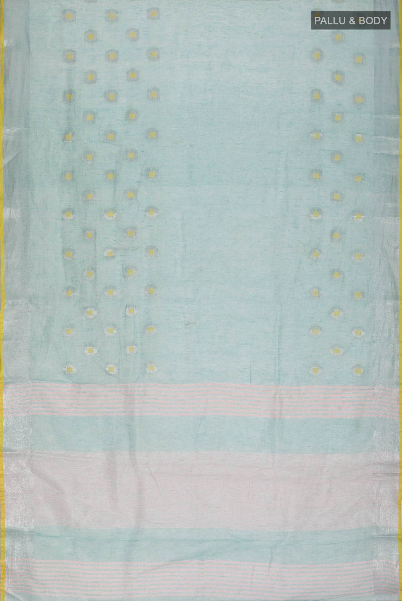 Pink Chikankari Cotton Saree