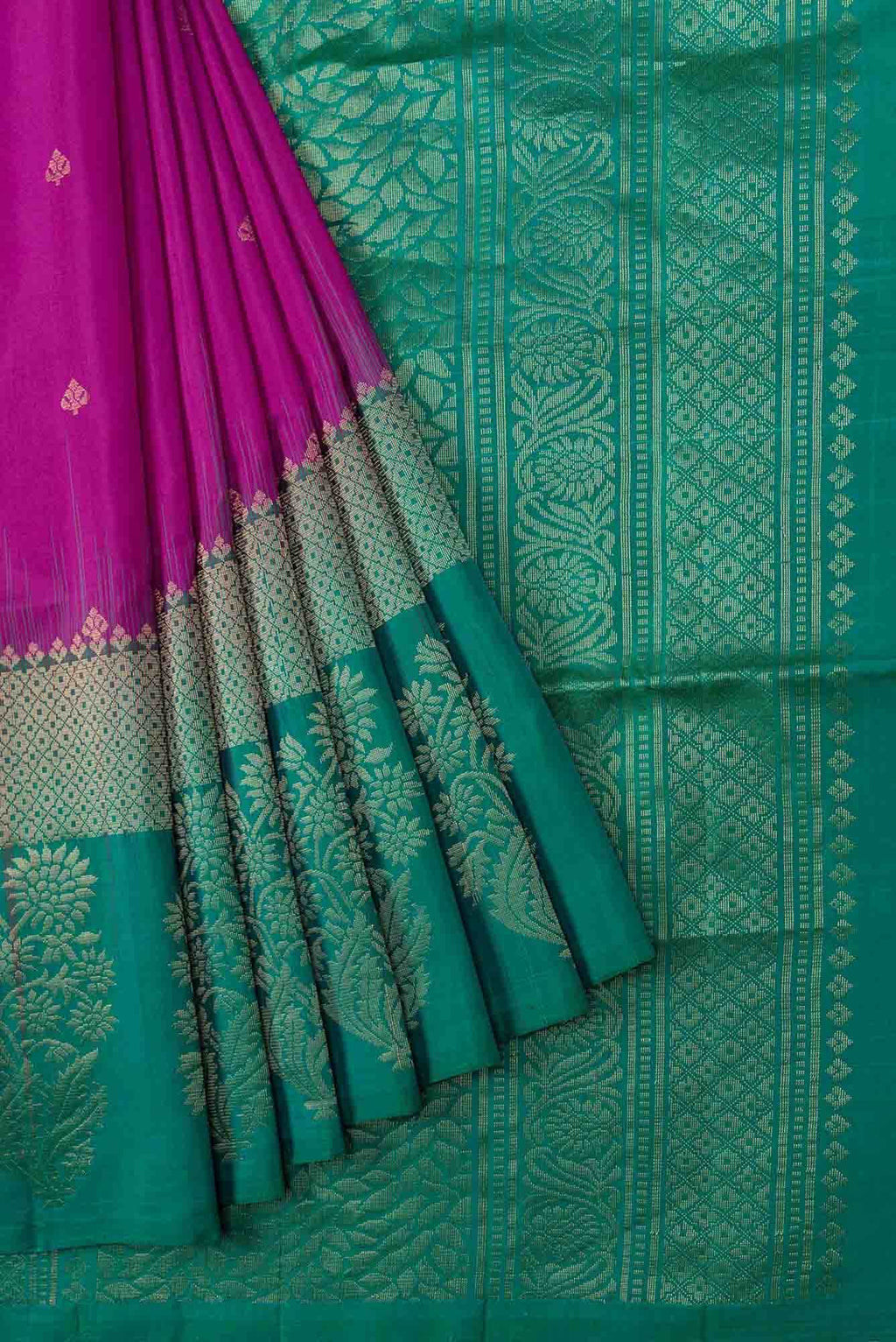 Magenta Soft Silk Saree