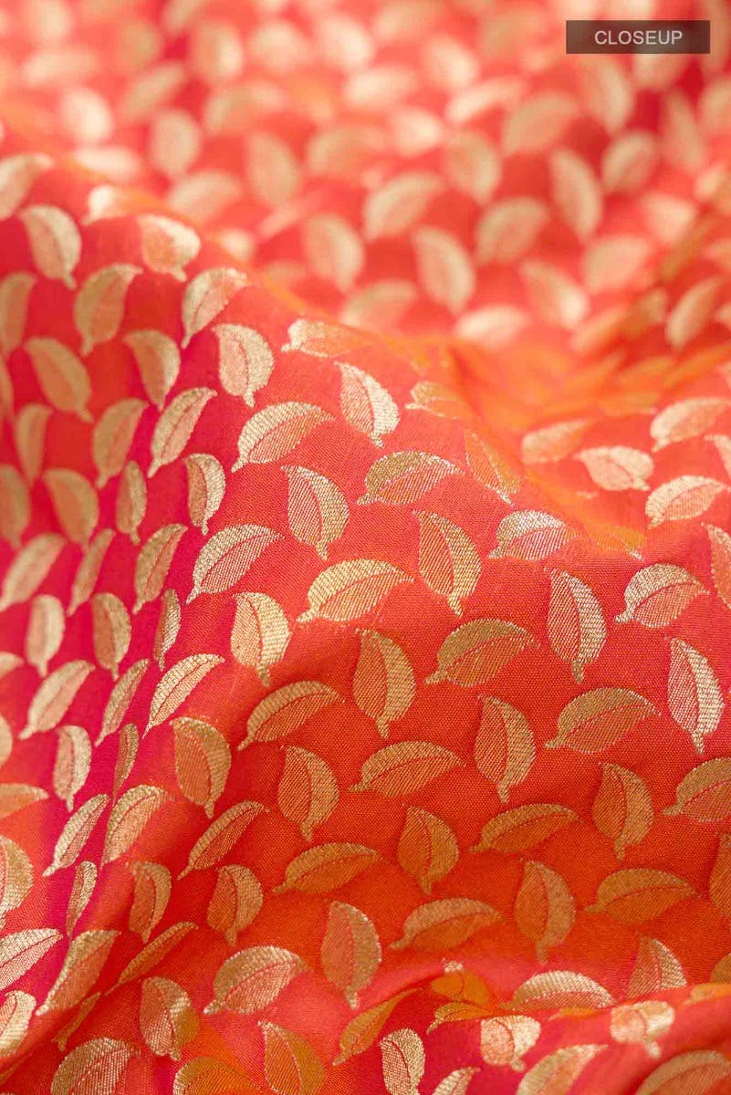 Pink Banarasi Art Silk Saree