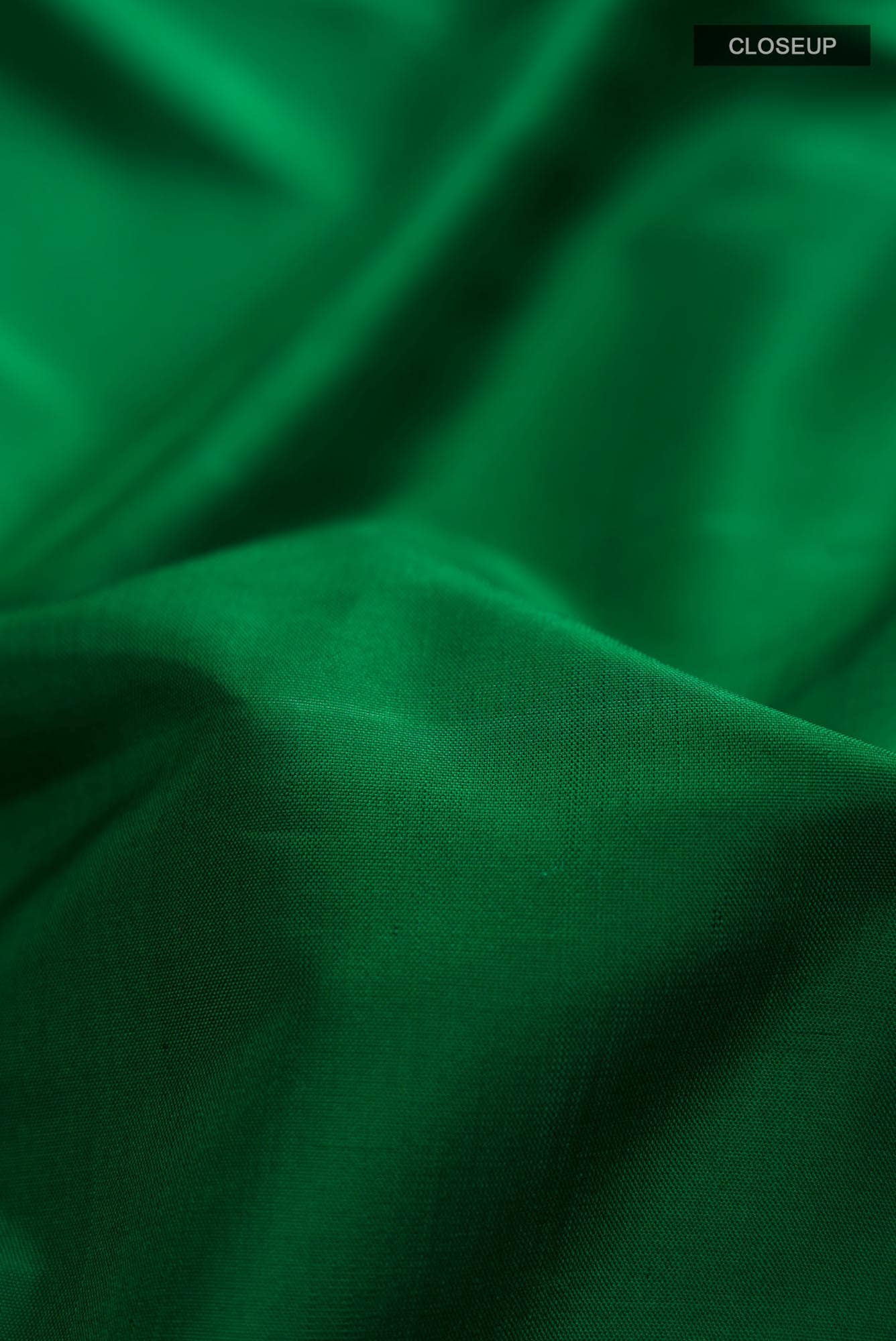 Green Kanchipuram Silk Nine Yards Saree