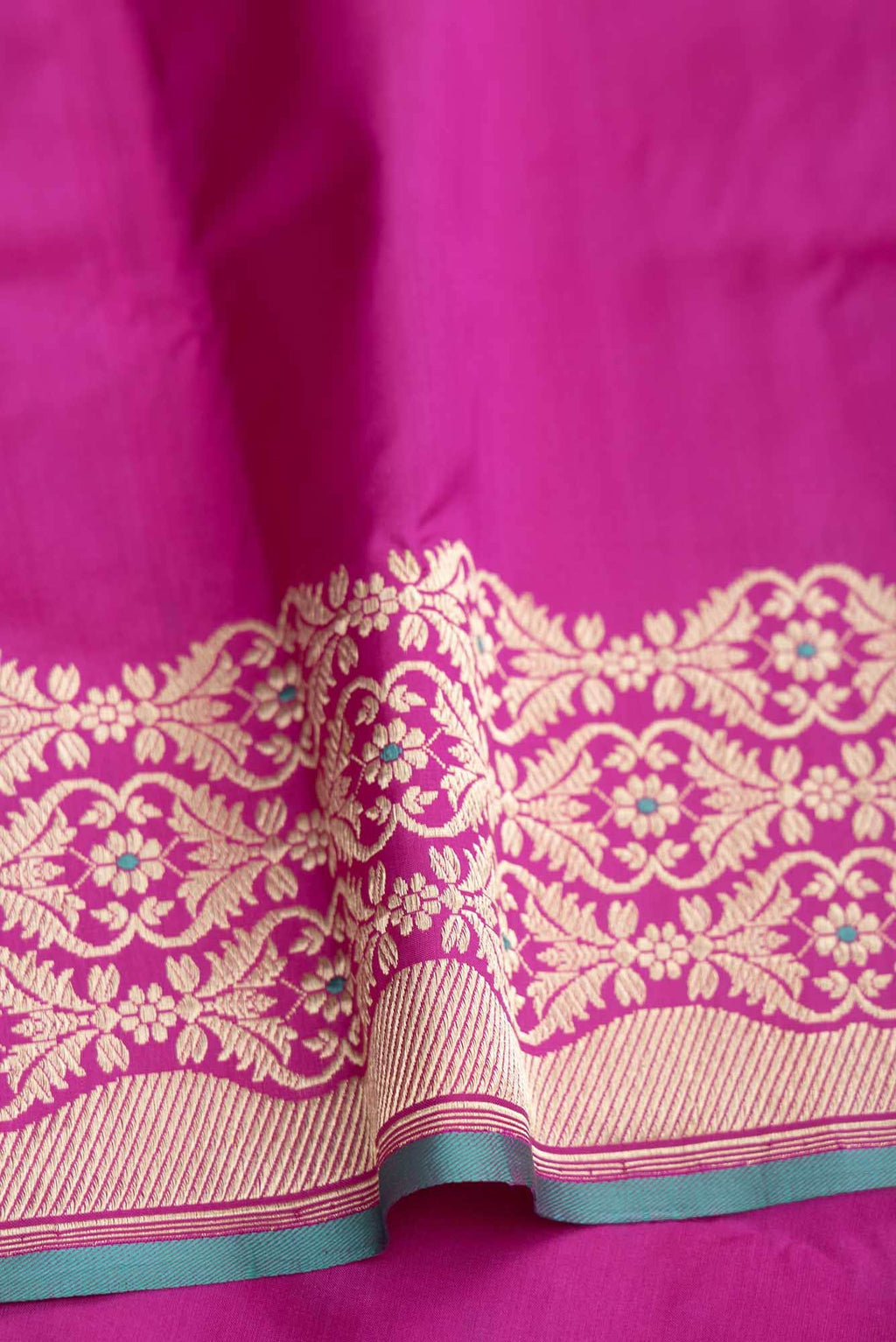 Suhasini Pink Banarasi Silk Saree