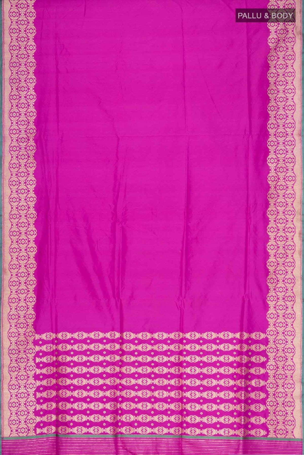 Suhasini-Magenta Banarasi Silk Saree