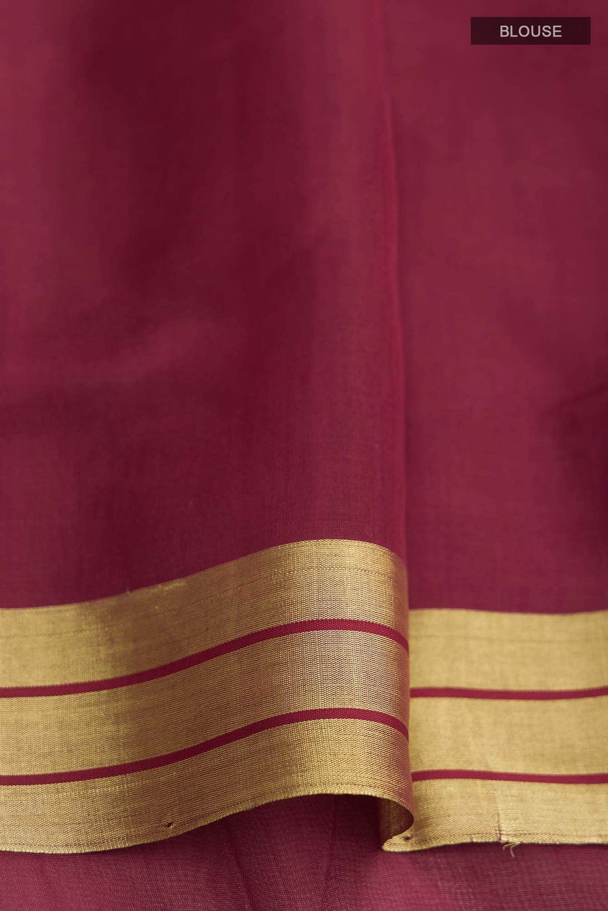 Navya Maroon Chanderi Silk Cotton Saree