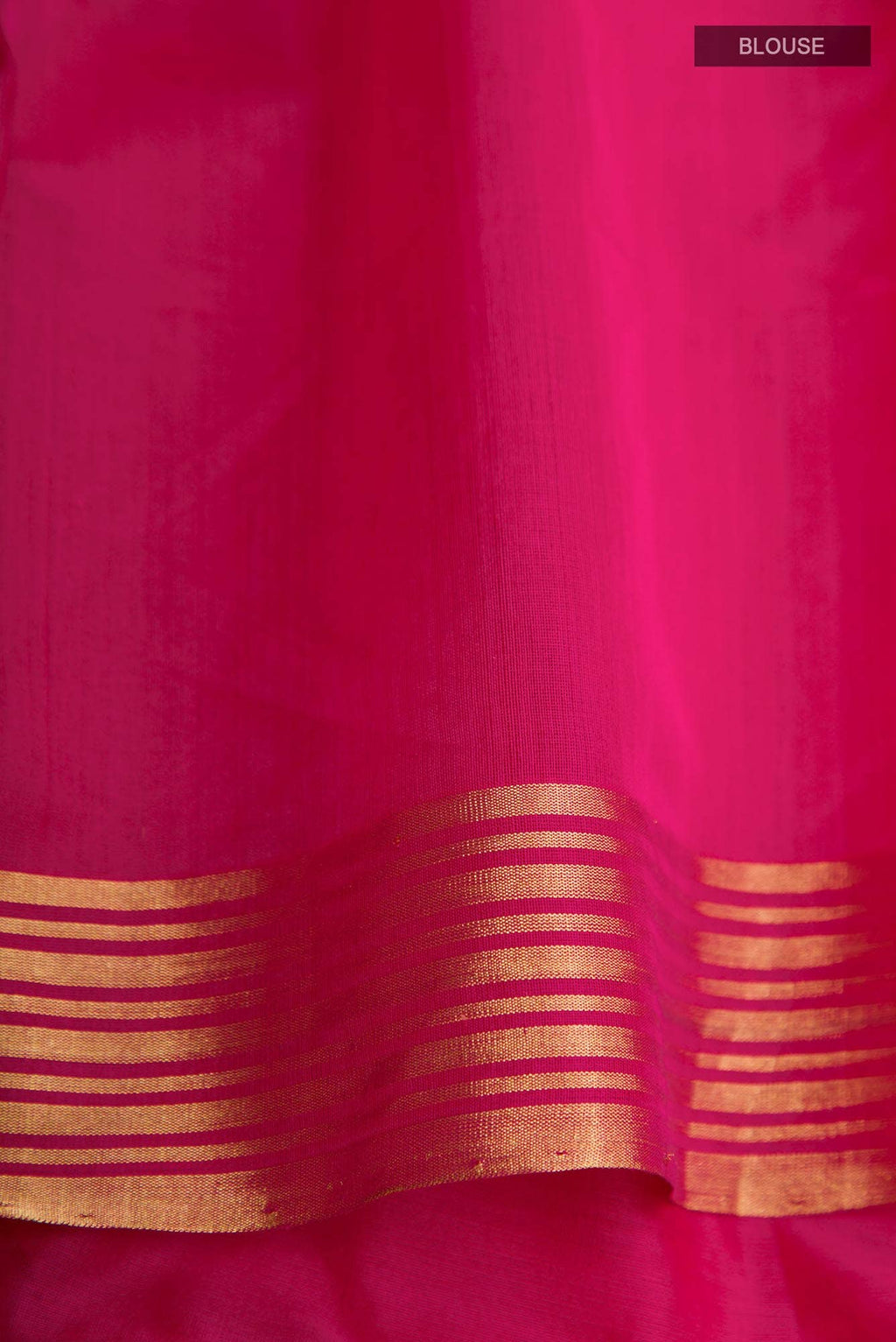 Navya  Pink Chanderi Silk Cotton Saree