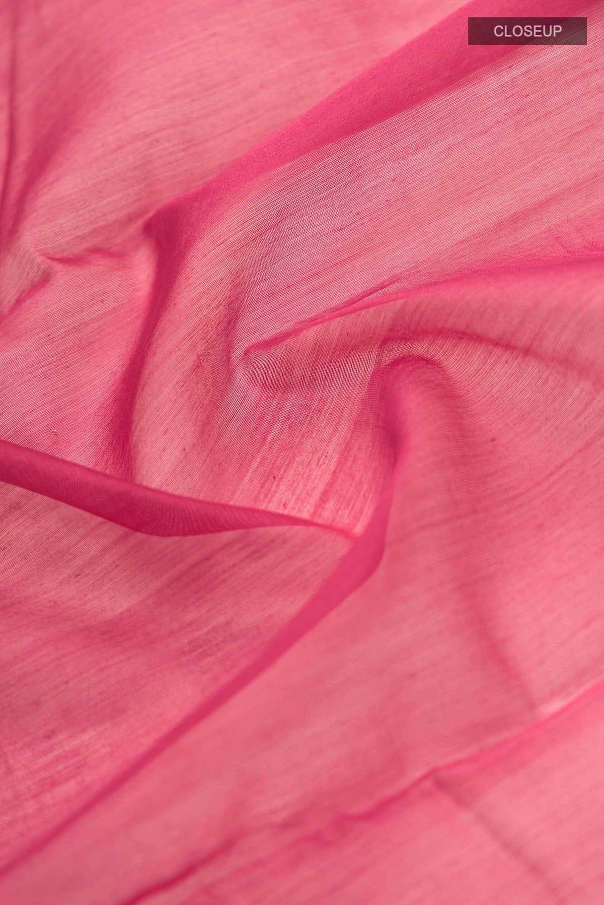 Navya  Coral Chanderi Silk Cotton Saree