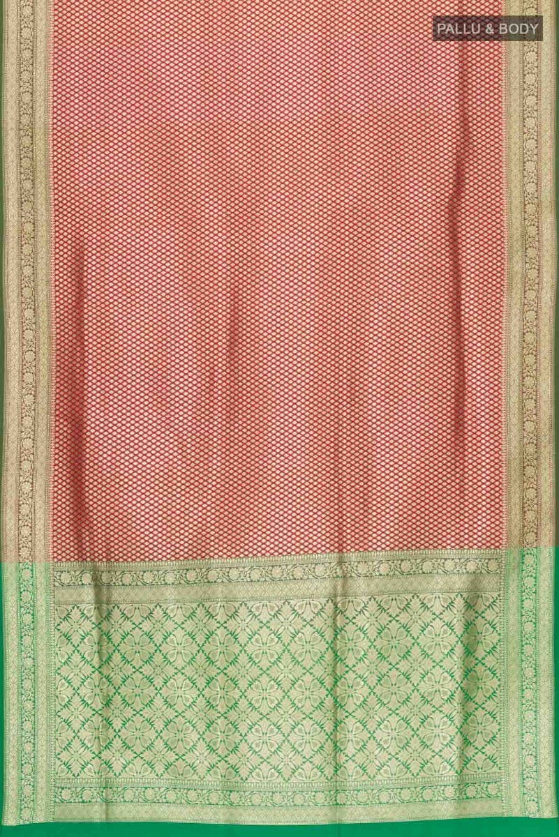 Maroon Banarasi  Saree