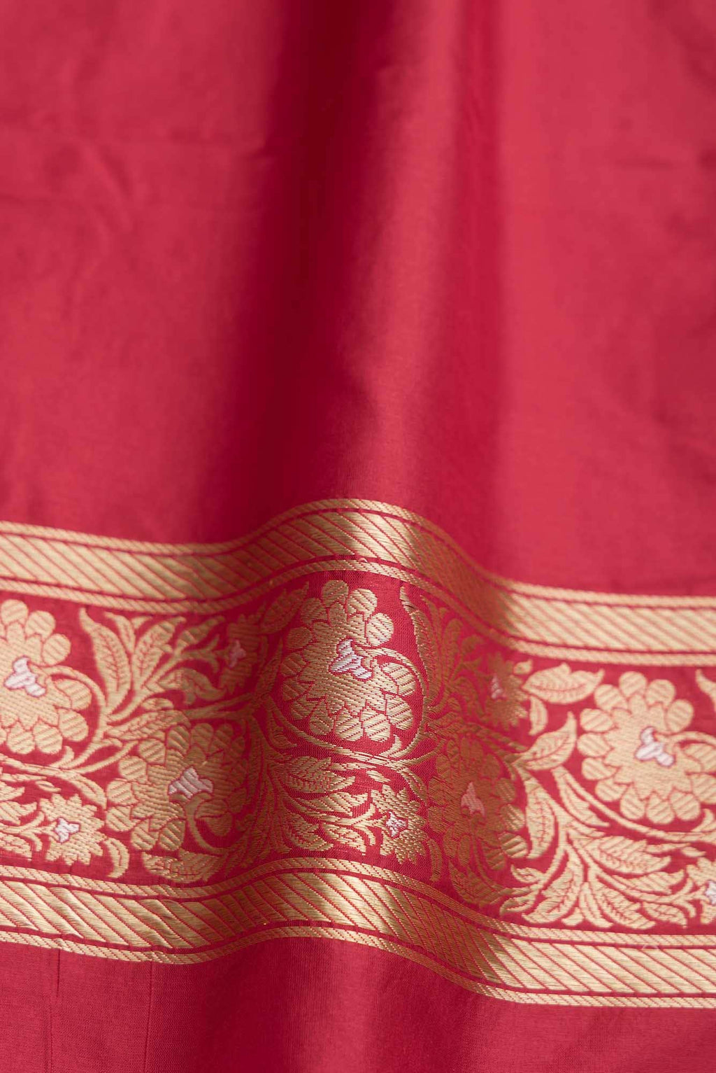 Heer-Red Banarasi Silk Saree