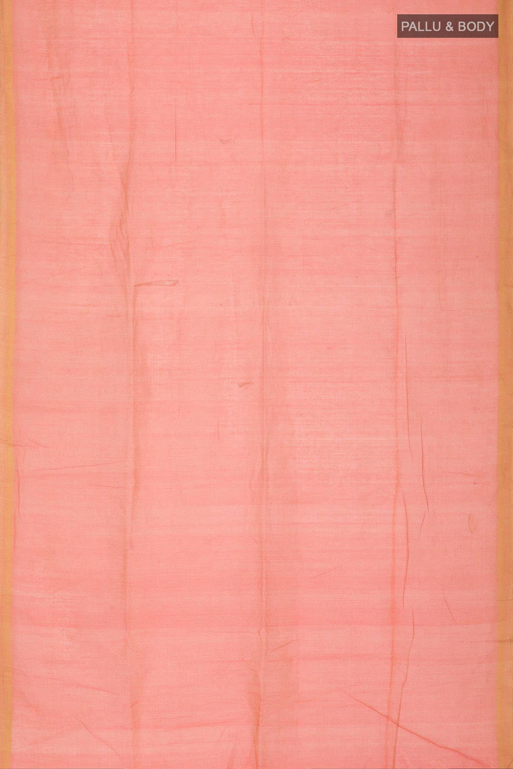 Orange Mangalagiri Cotton Saree