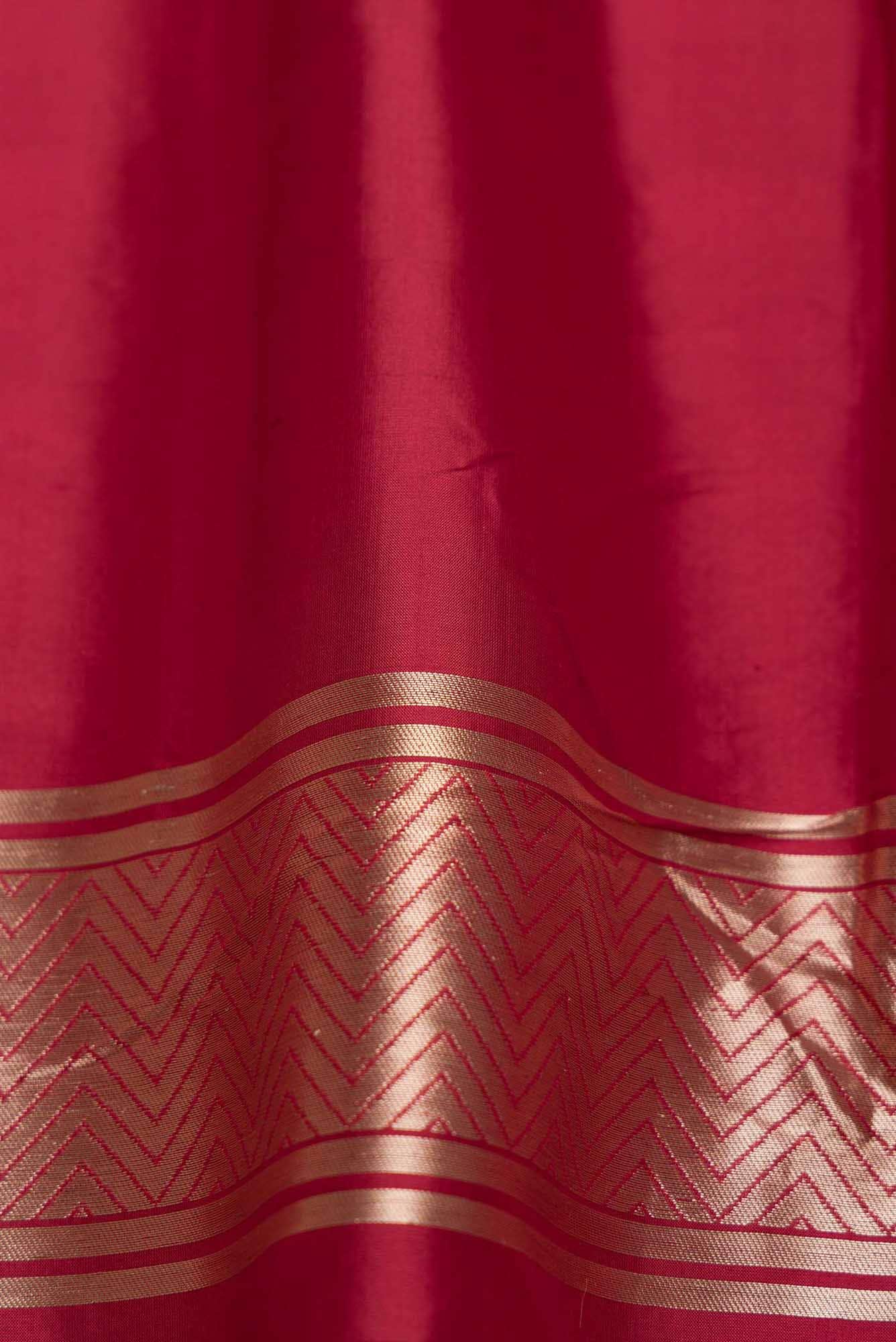 Lekha-Red Banarasi Silk Saree