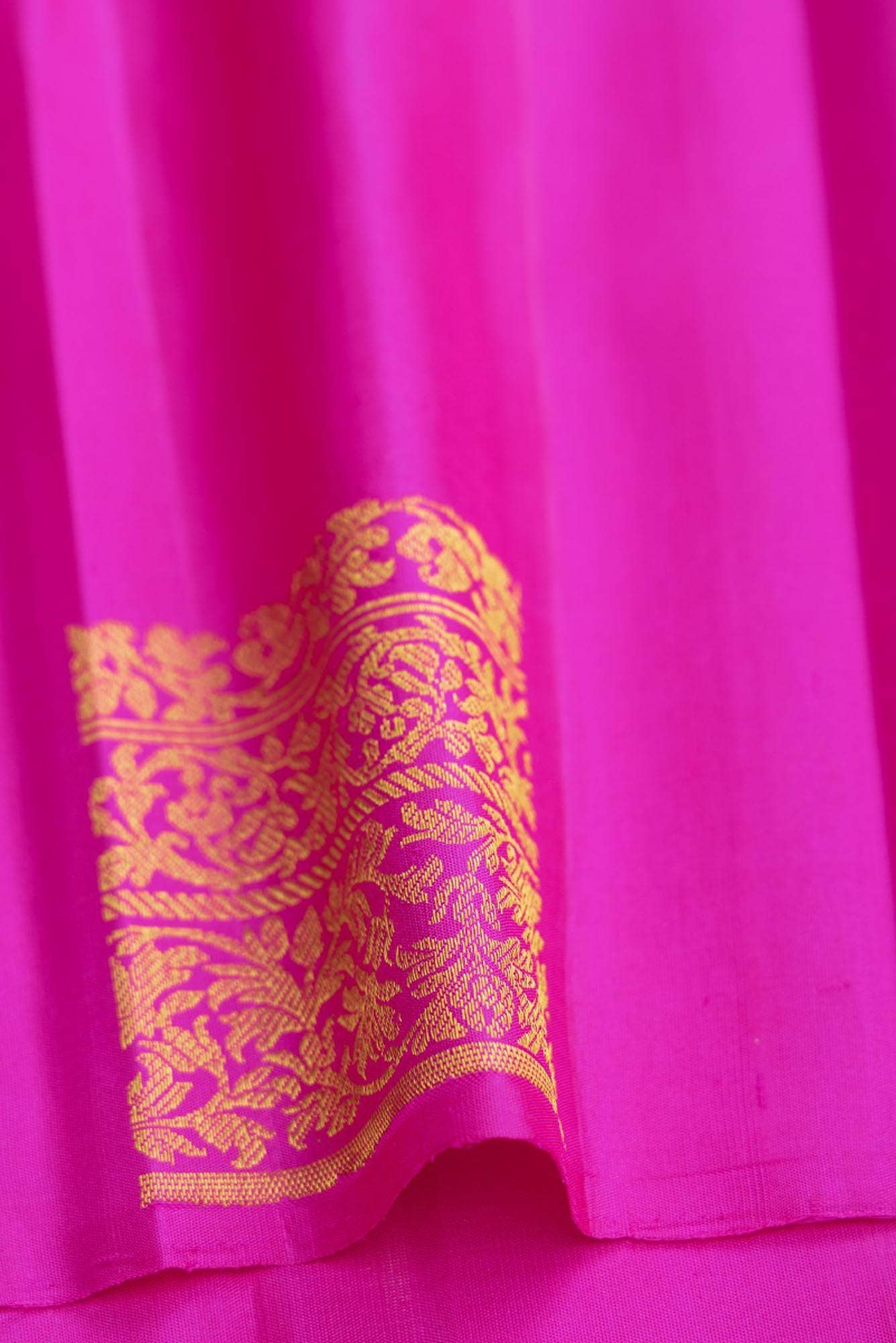 Pushpanjali-Pink Kanchipuram Silk Saree