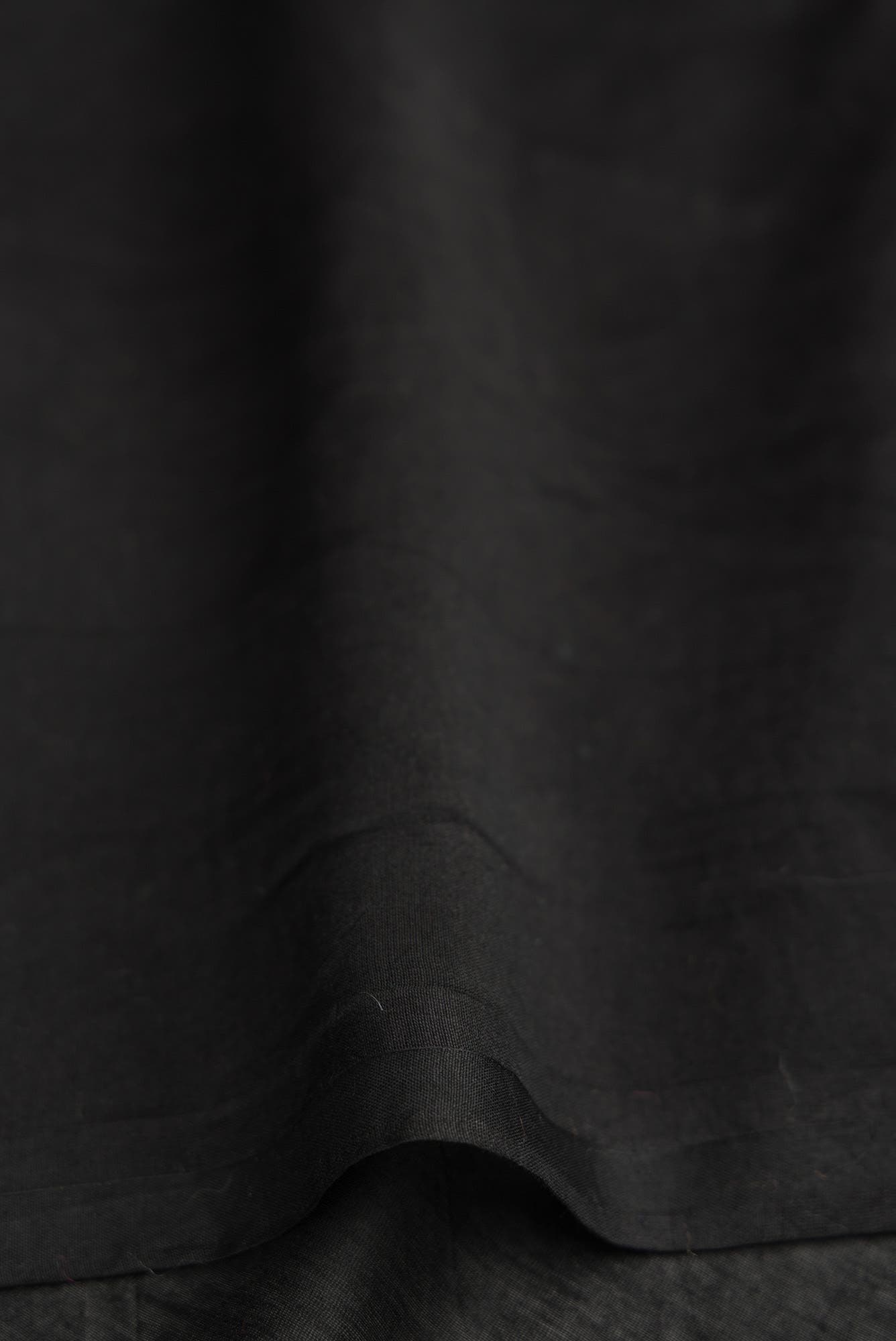 Iris waltz Black floral design saree from Embroidered Romance Collection by Nalli