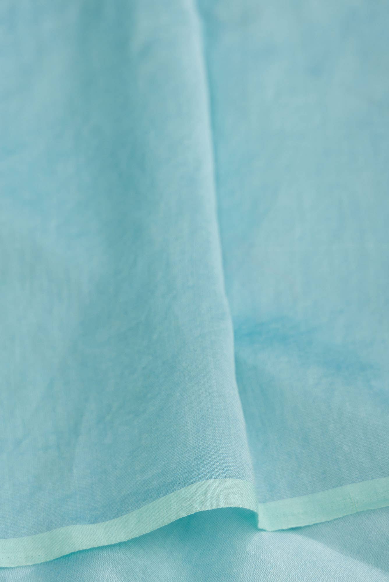 Passion Paradise Blue floral design saree from Embroidered Romance Collection by Nalli