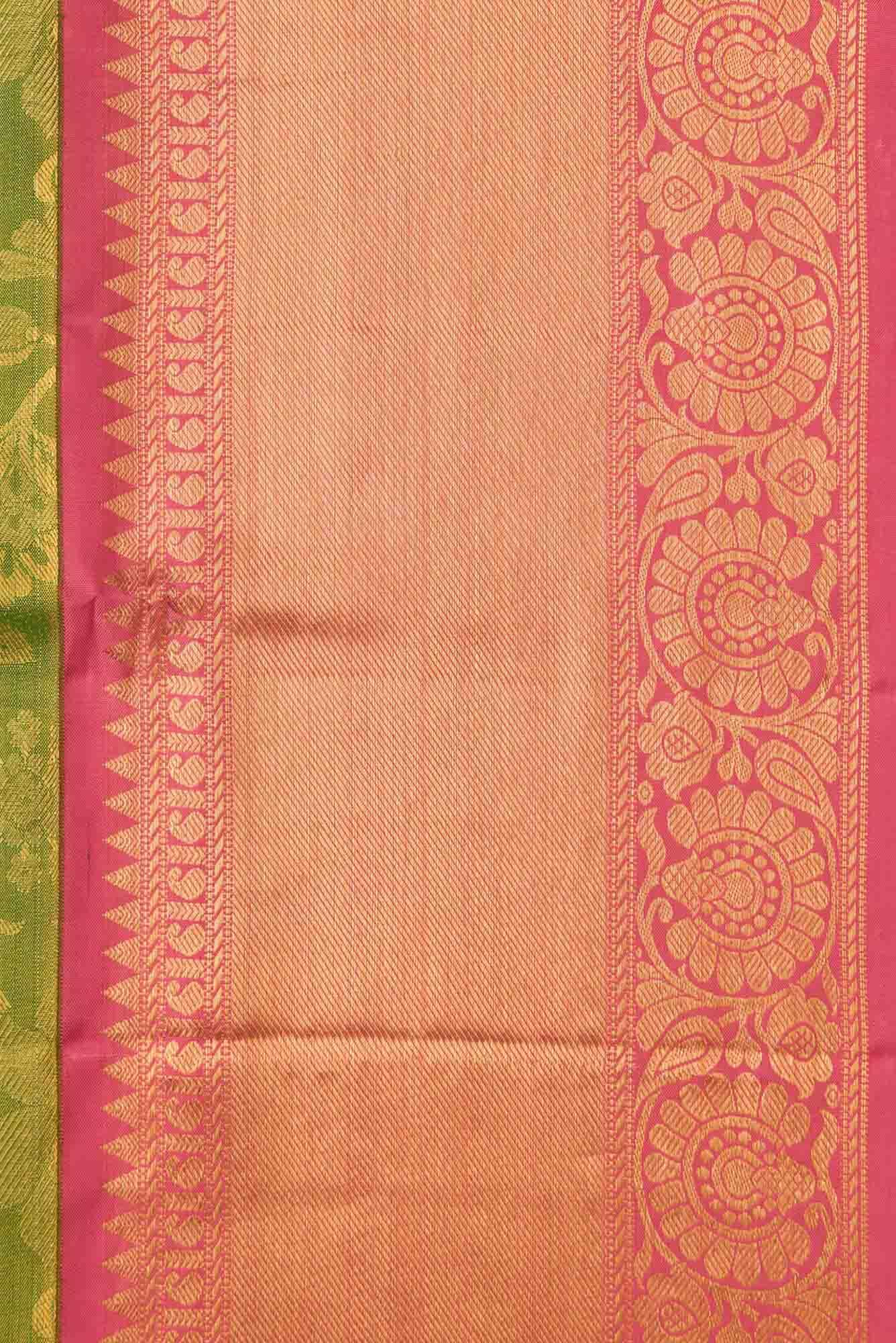 Green Kanchipuram Silk Saree