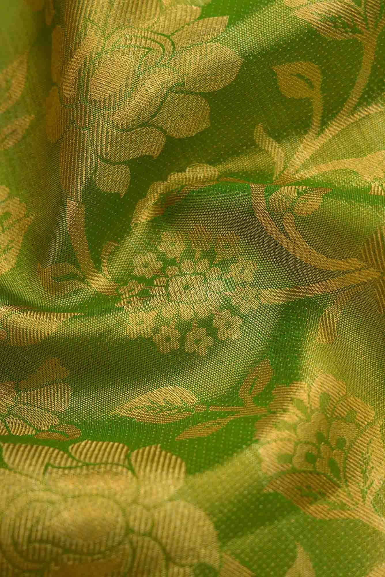 Green Kanchipuram Silk Saree