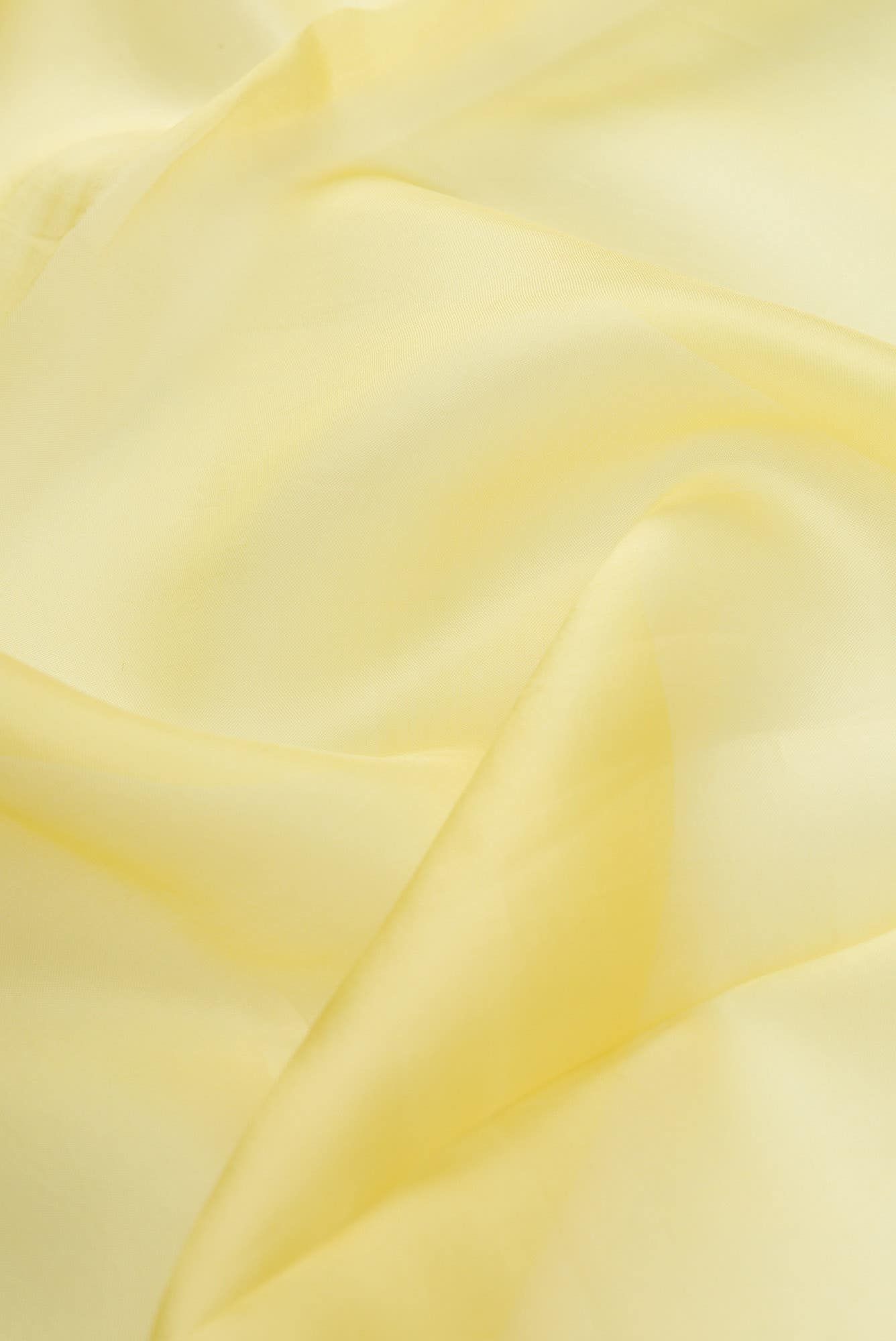 Forget-me-not Lemon yellow floral design saree from Embroidered Romance Collection by Nalli