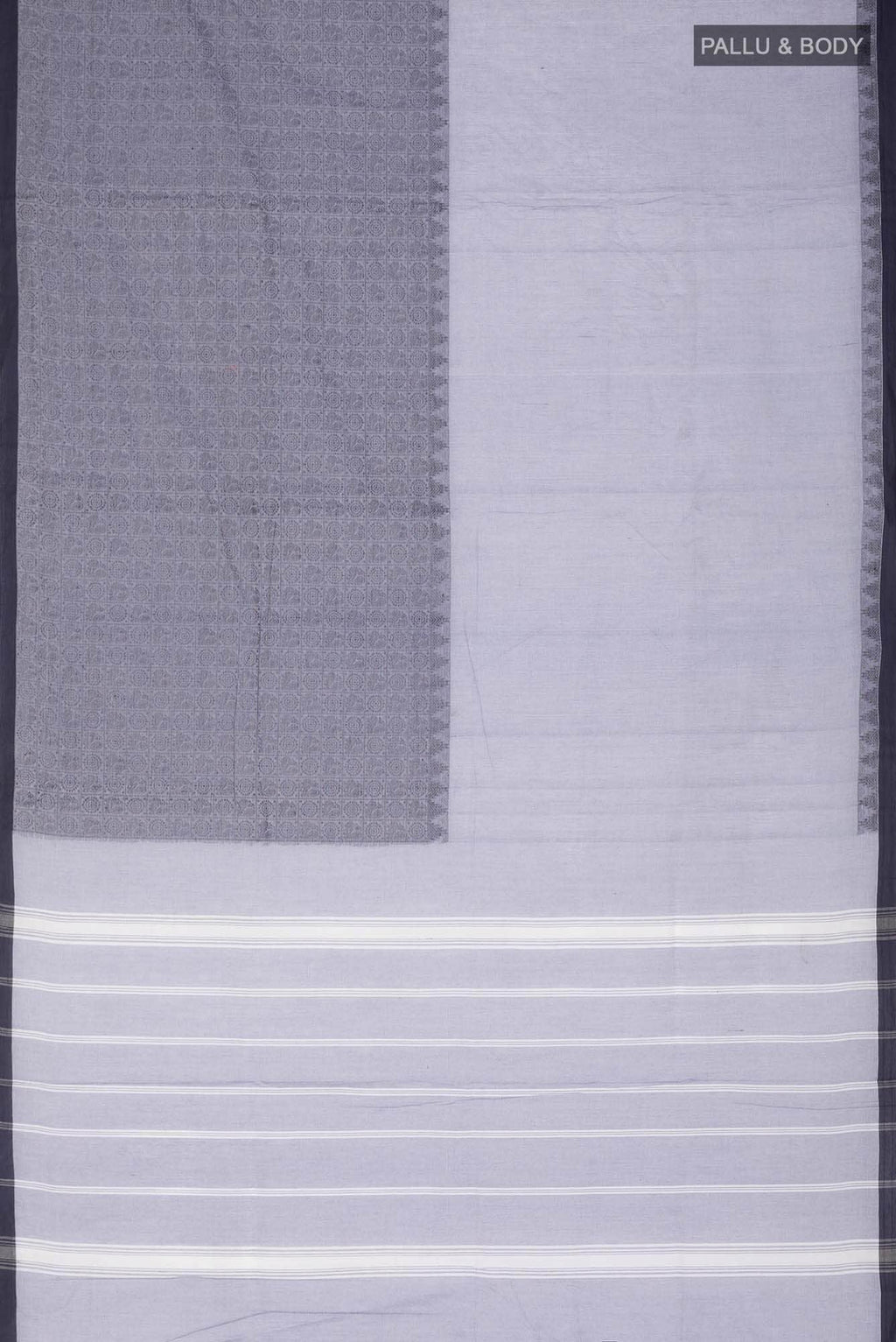 Blue Chettinad Cotton Saree
