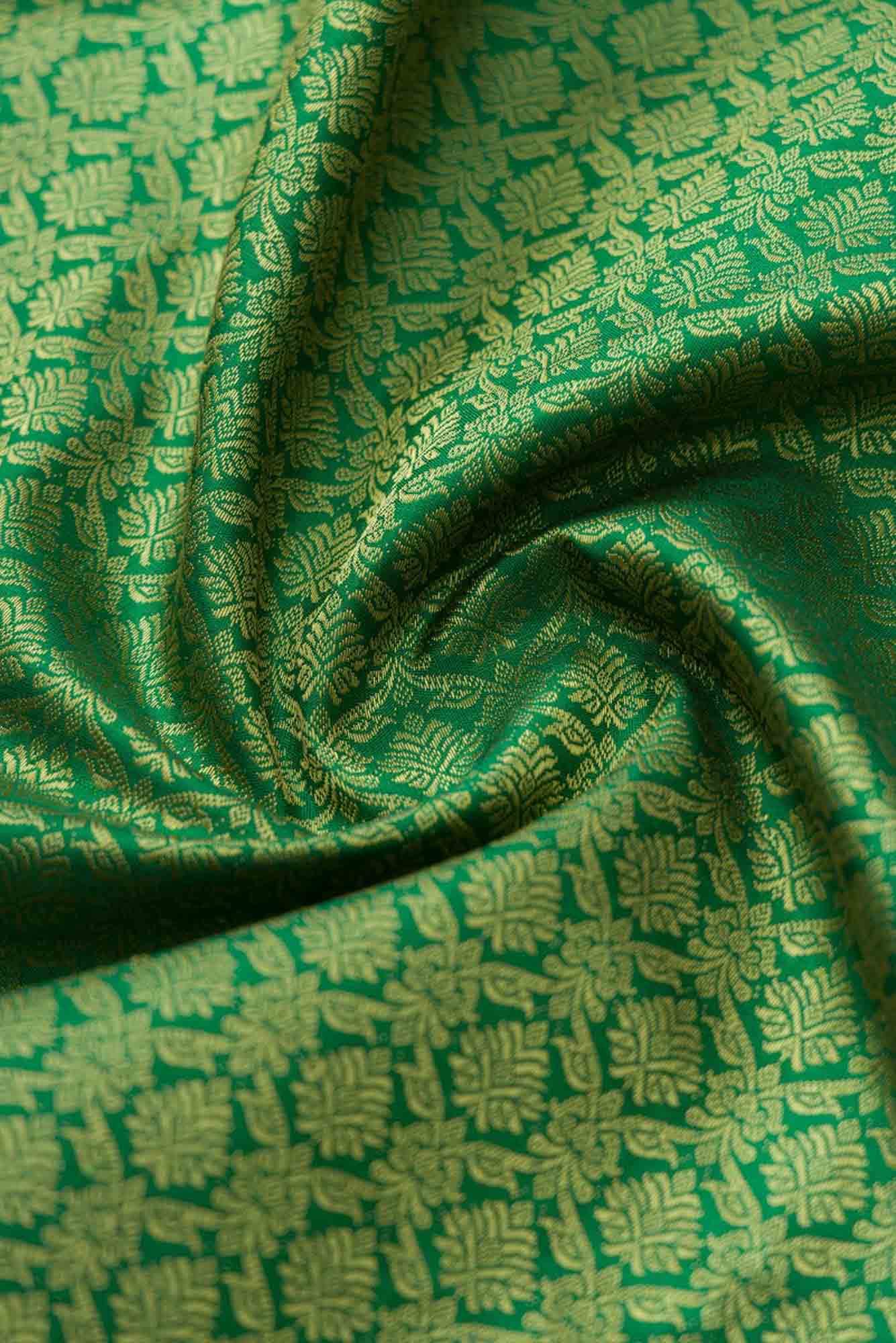 Mayil-Green Kanchipuram Silk Saree