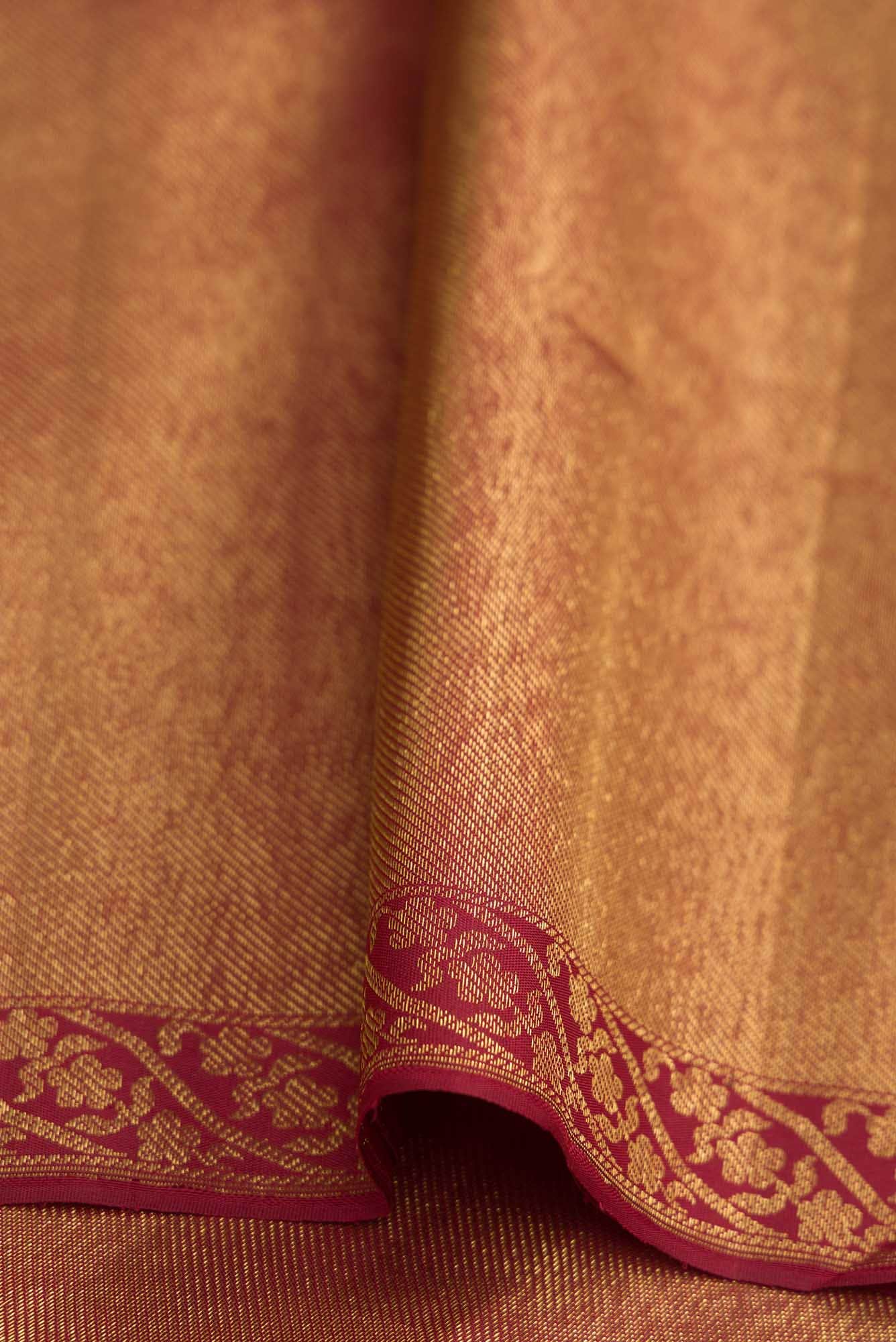 Vanasingaaram-Maroon Kanchipuram Silk Saree