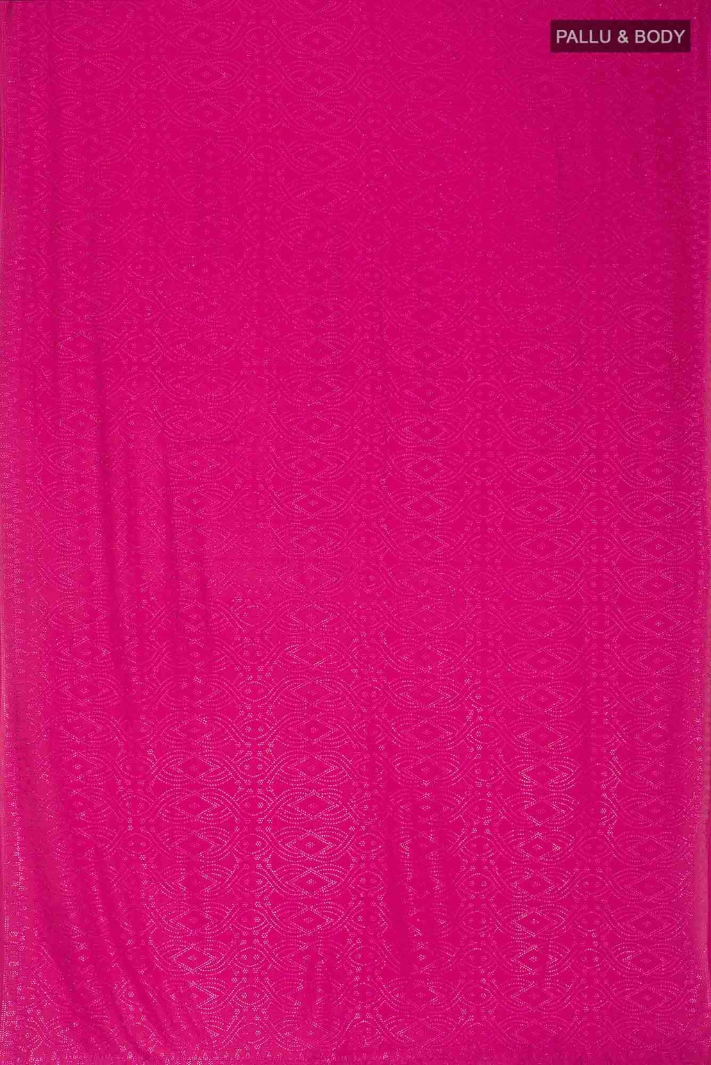 Pink Blended Satin Silk Saree