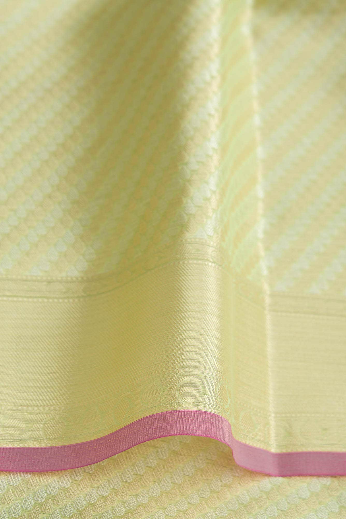 Green Blended Kota Cotton Saree