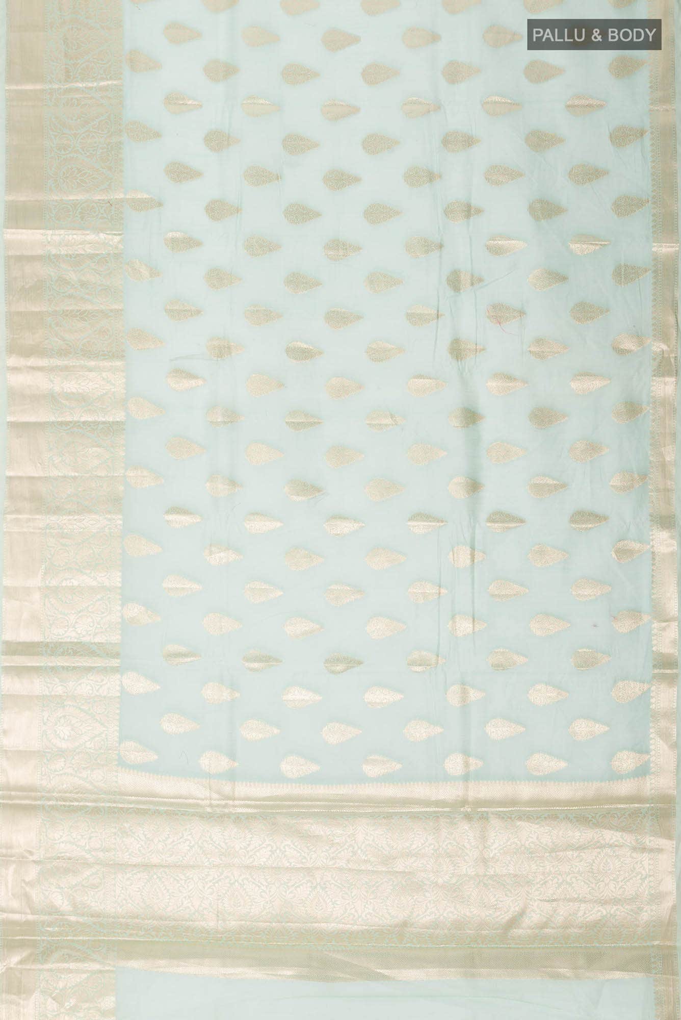 Green Blended Kota Cotton Saree