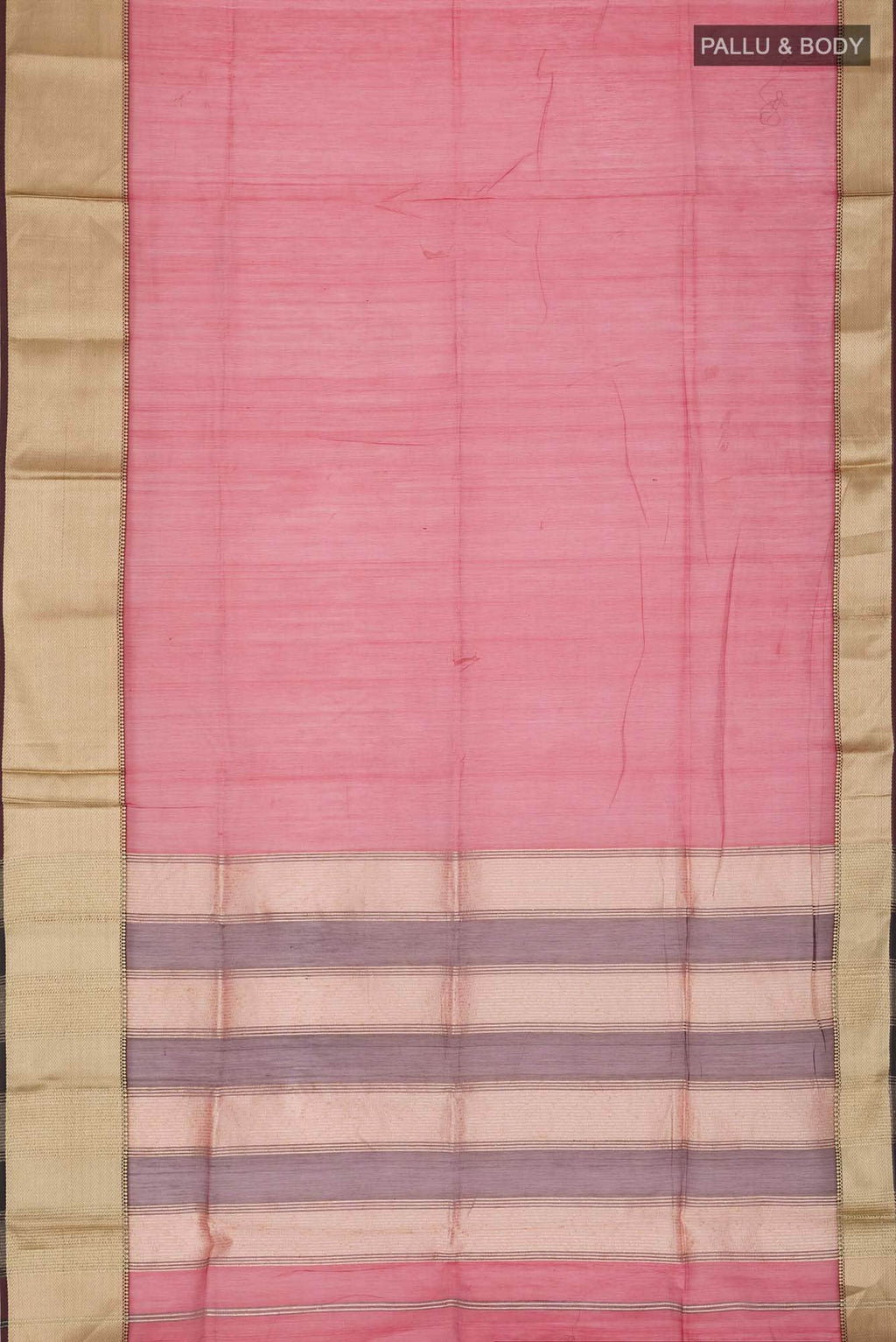Red Maheshwari Silk Cotton Saree