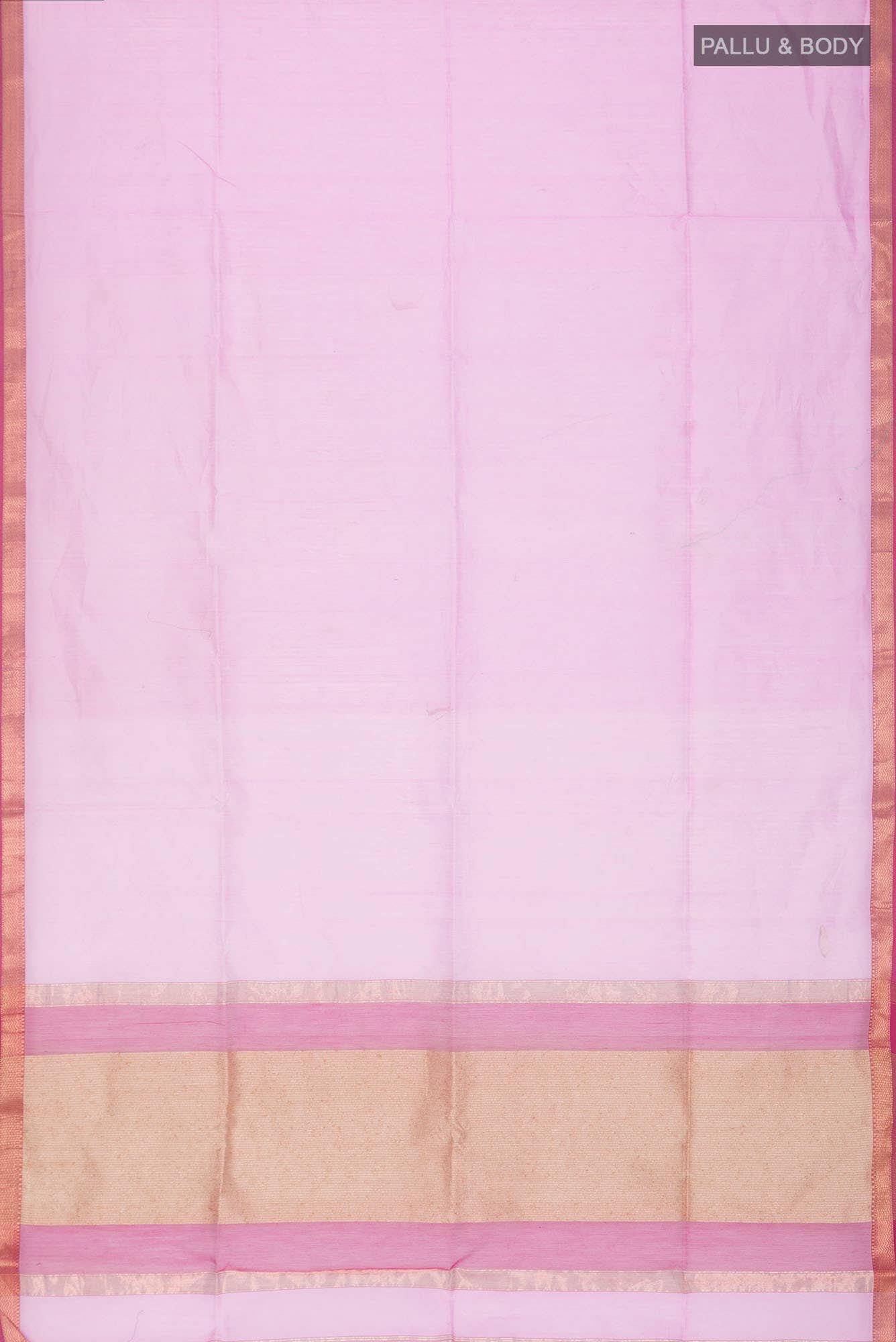 Pink Maheshwari Silk Cotton Saree