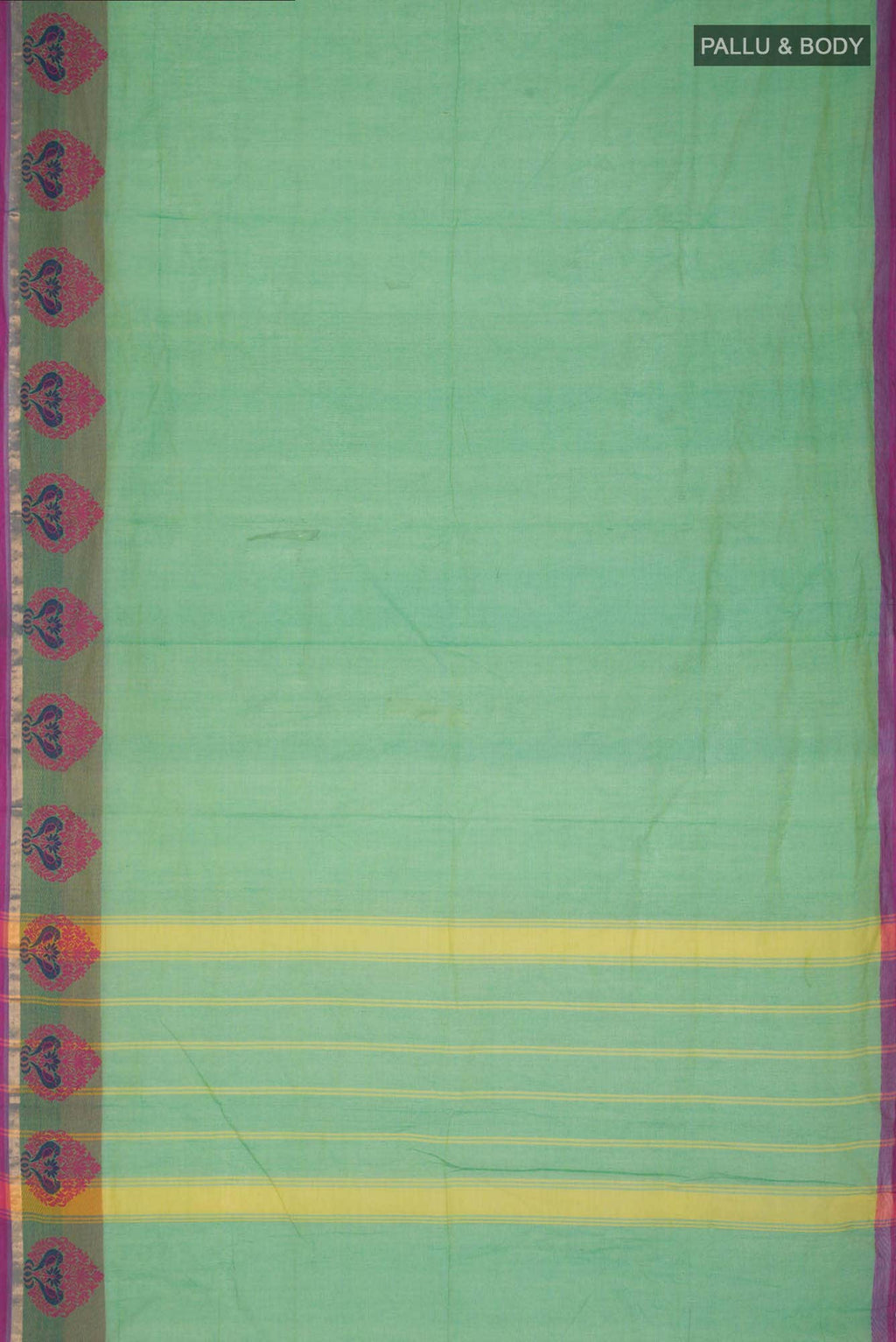 Green Chettinad Cotton Saree