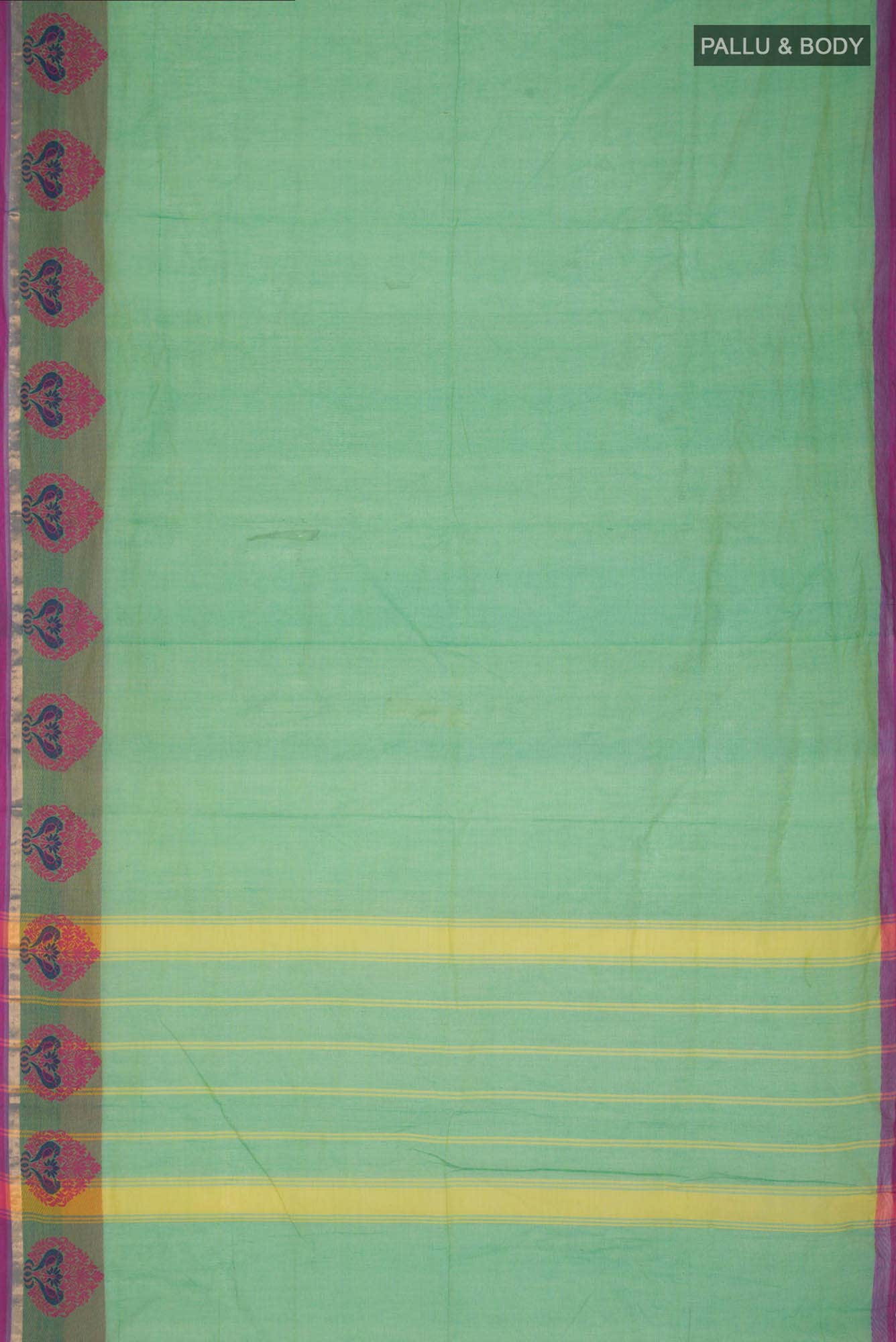 Green Chettinad Cotton Saree
