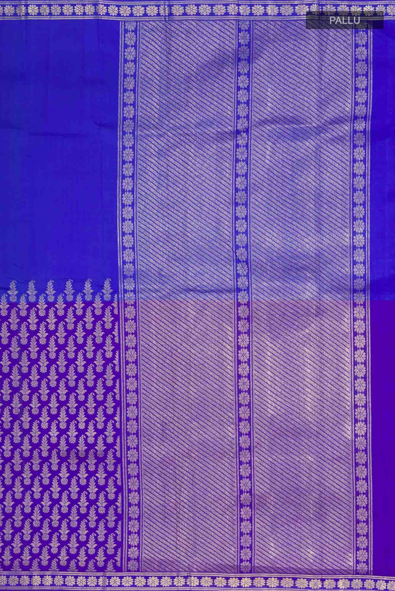 Royal Blue Kanchipuram Silk Saree