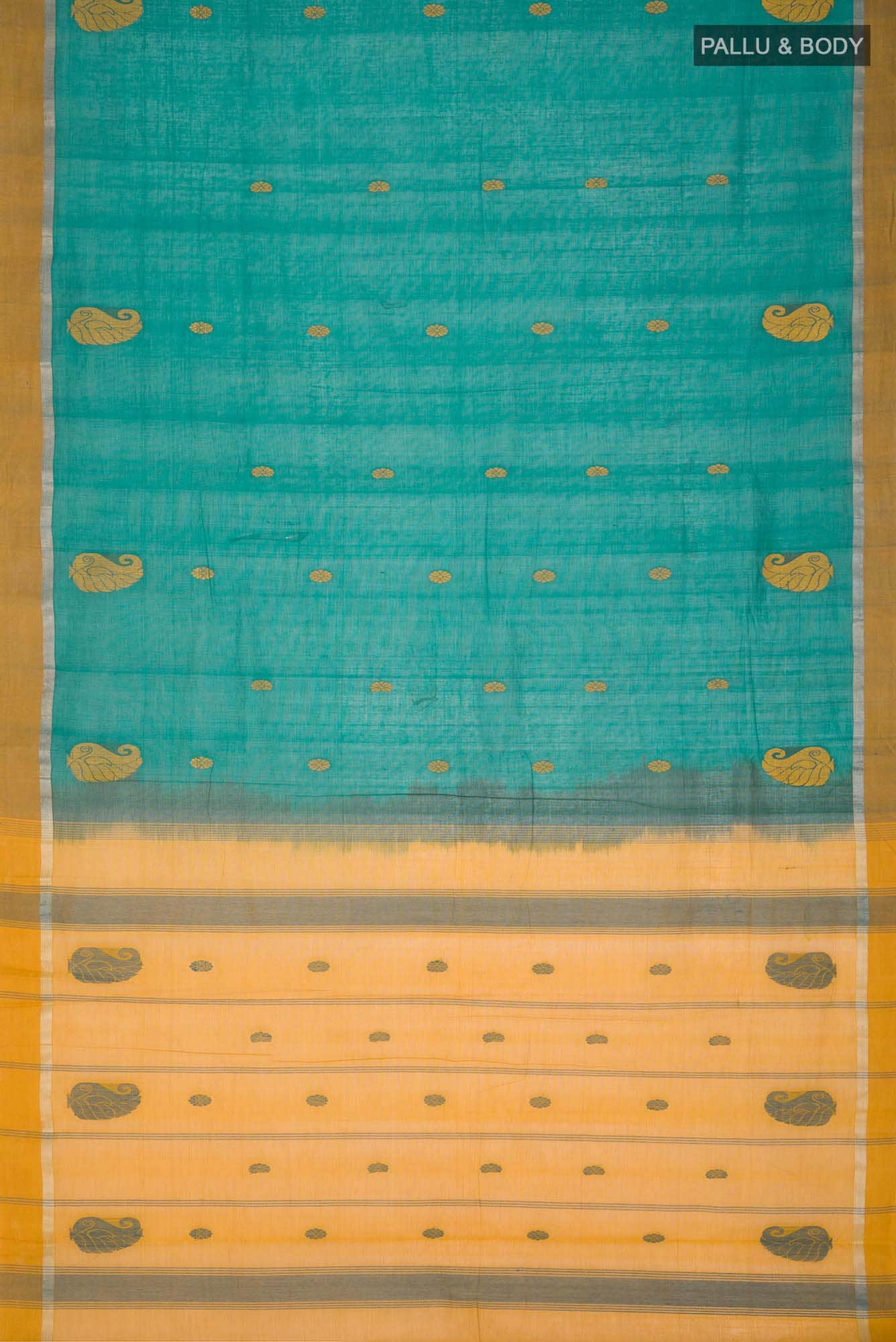Green Kanchi Cotton Saree