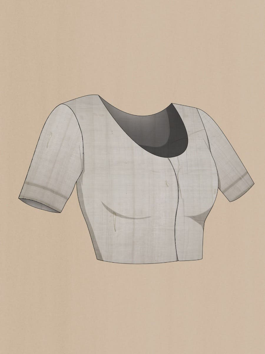 Grey Kanchi Cotton Saree