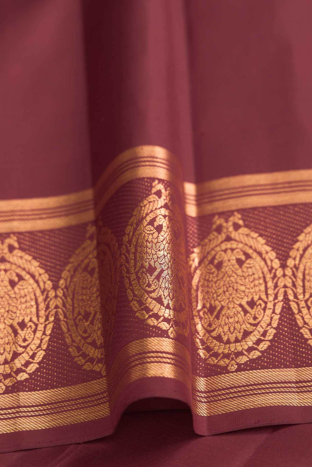 Raasi-Maroon Kanchipuram Silk Saree