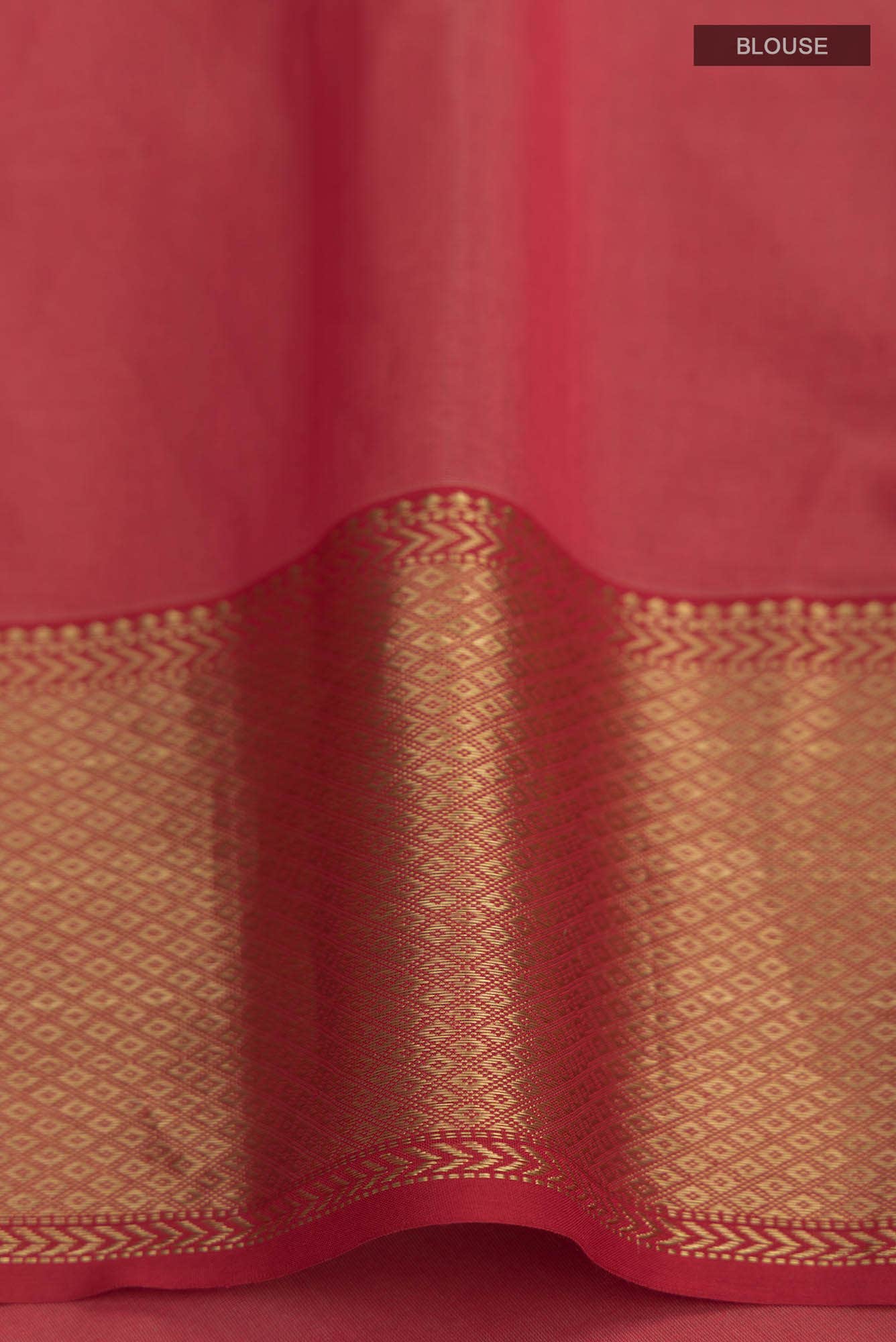 Beige Maheshwari Silk Cotton Saree