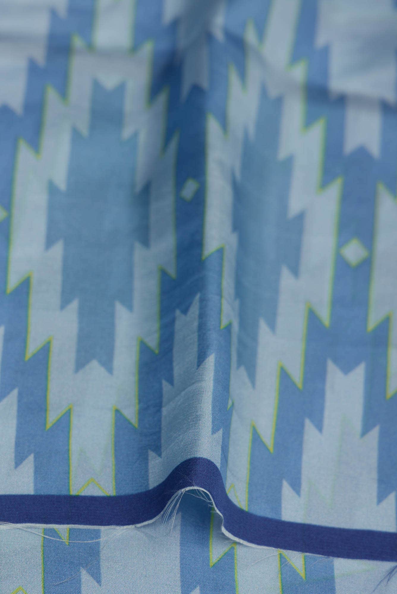 Sadhna Blue floral design saree from Chintz Collection, Designed by Nalli