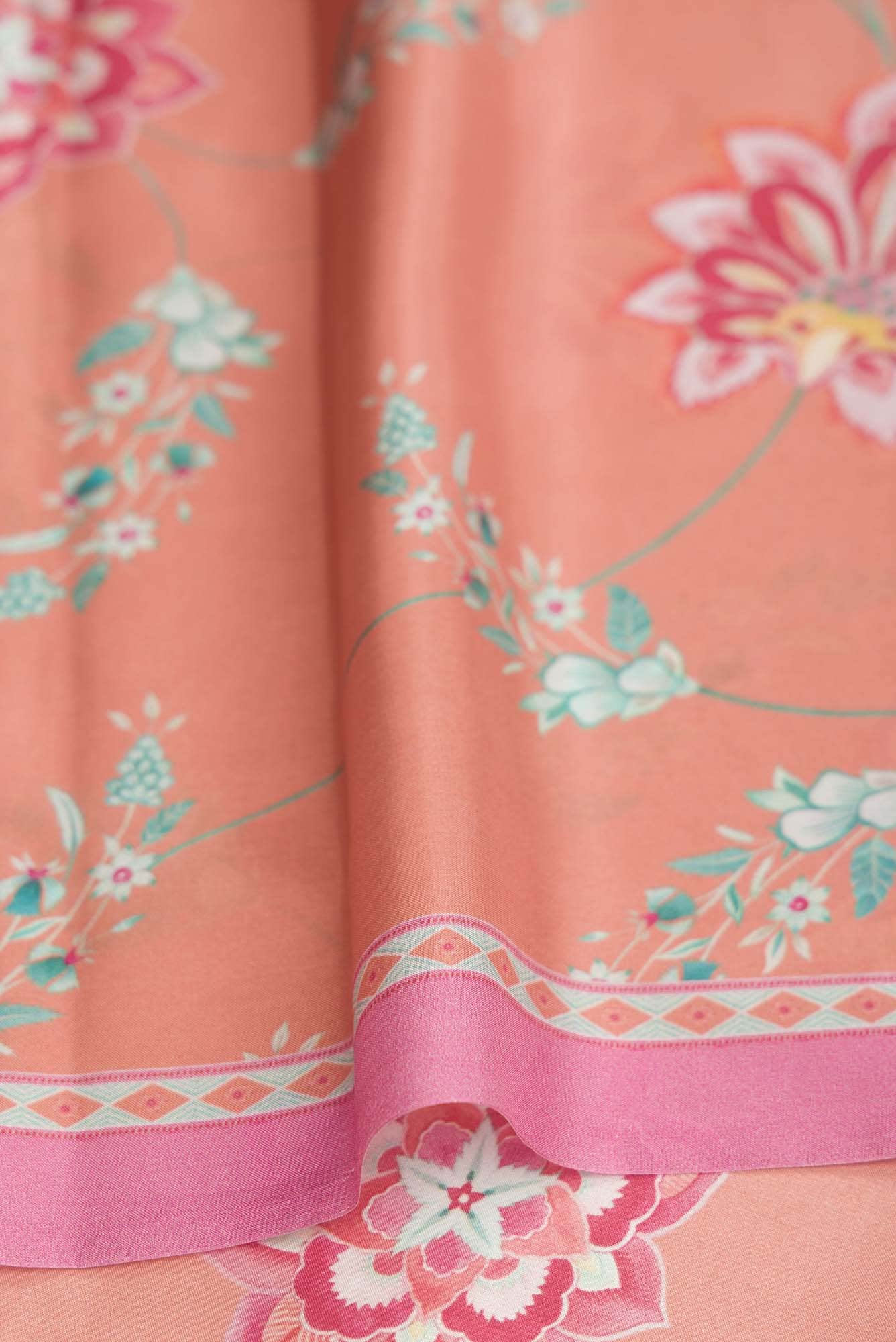 Nupur Blue floral design saree from Chintz Collection, Designed by Nalli