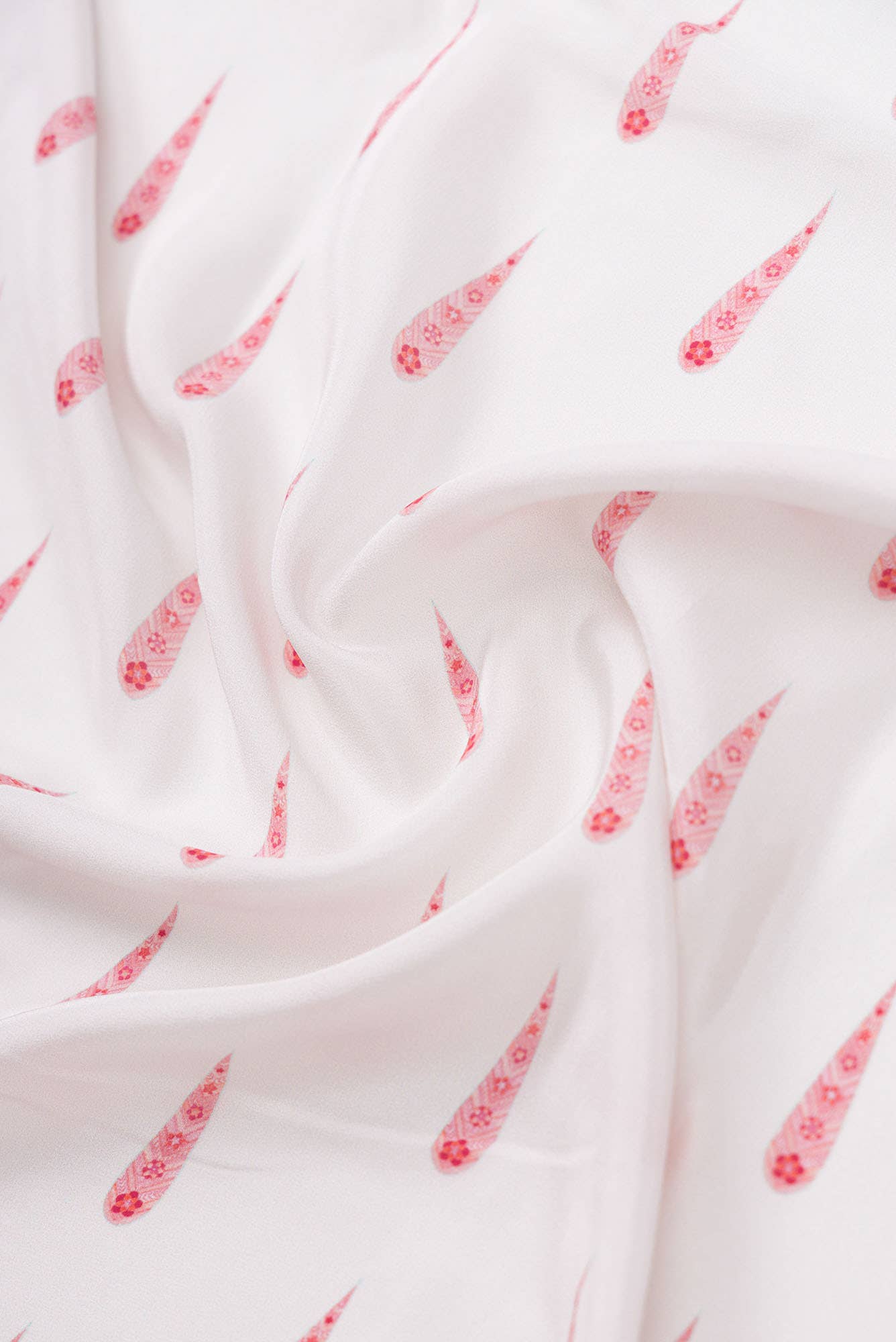 Rimjhim White floral design saree from Chintz Collection, Designed by Nalli