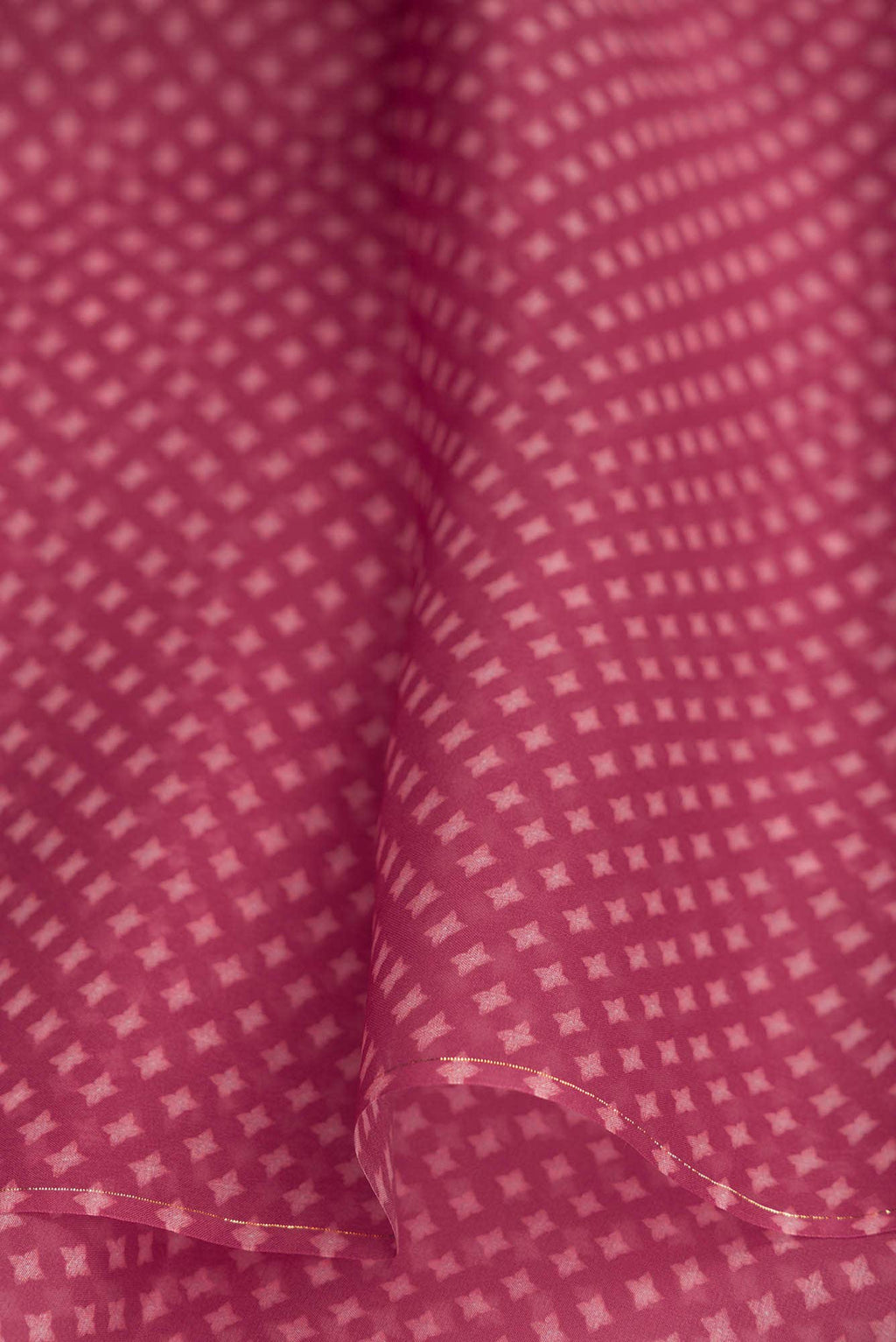 Leher Pink floral design saree from Chintz Collection, Designed by Nalli
