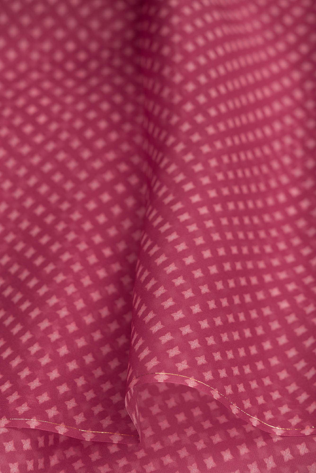 Leher Pink floral design saree from Chintz Collection, Designed by Nalli
