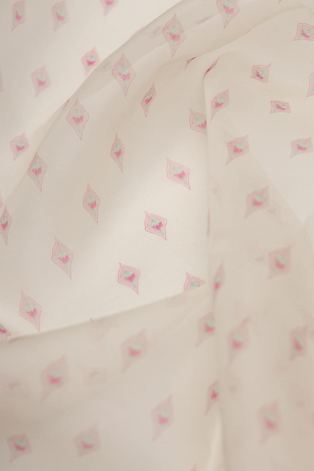 Butidar Off White floral design saree from Chintz Collection, Designed by Nalli