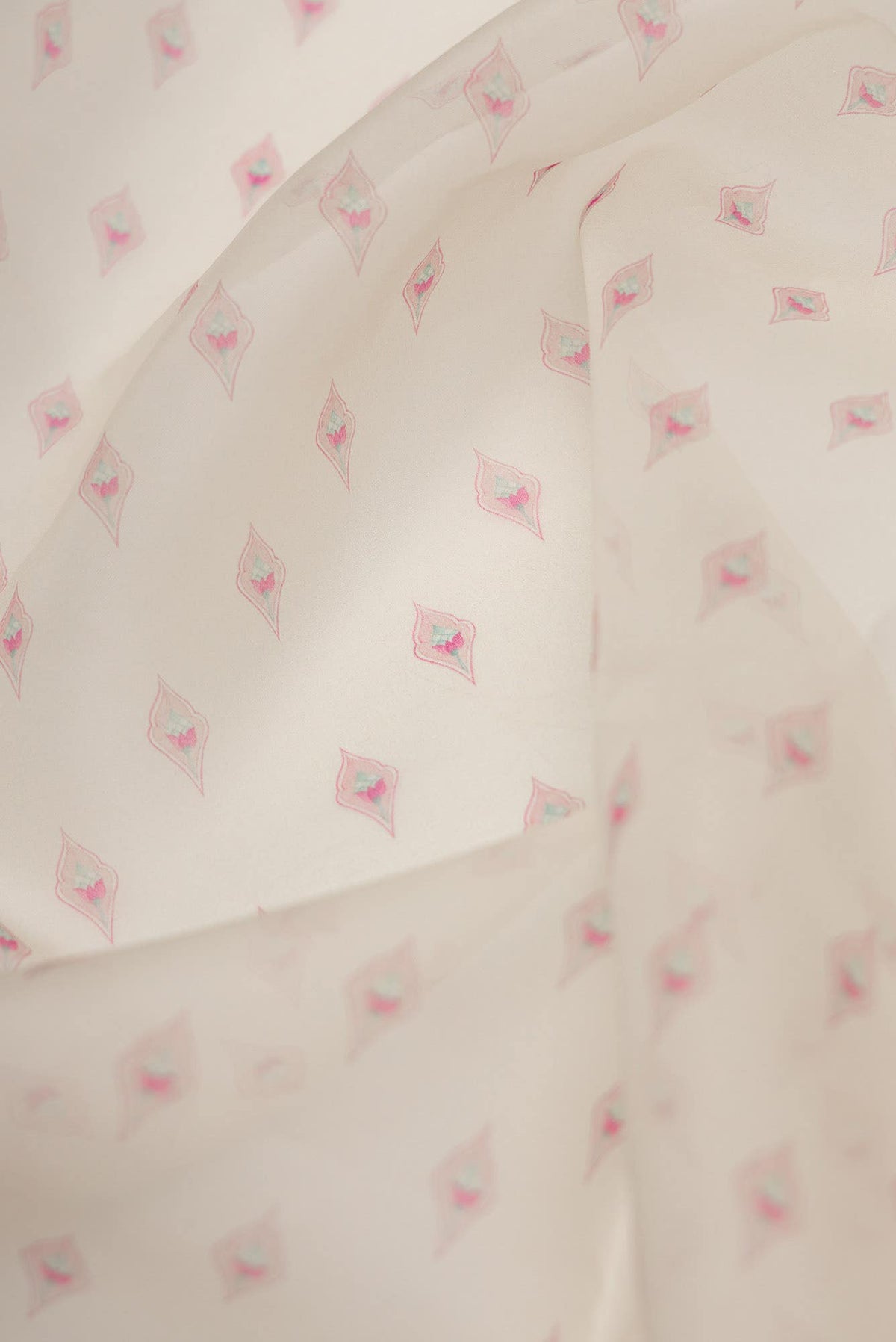 Butidar Off White floral design saree from Chintz Collection, Designed by Nalli