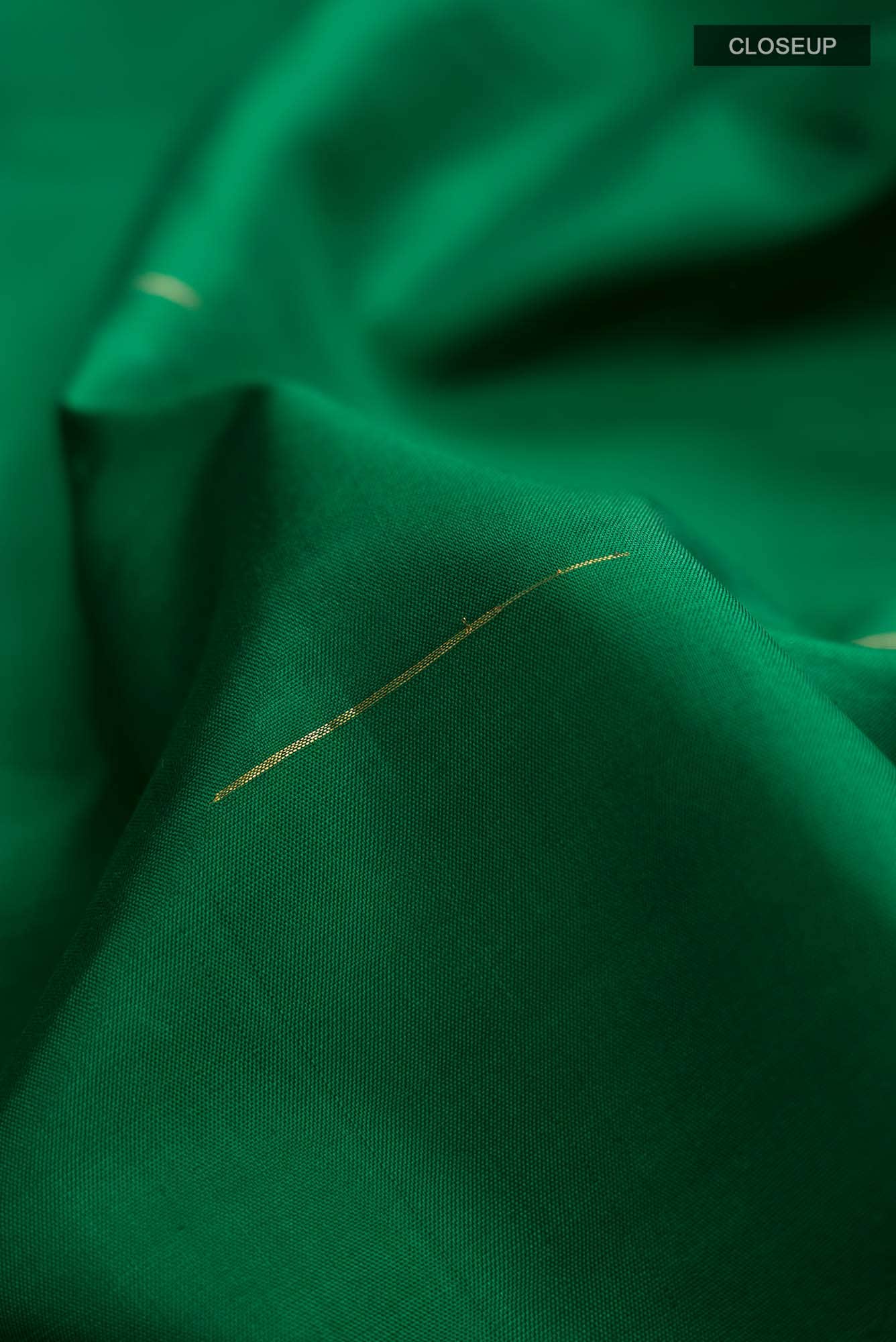 Green Kanchipuram Silk Saree
