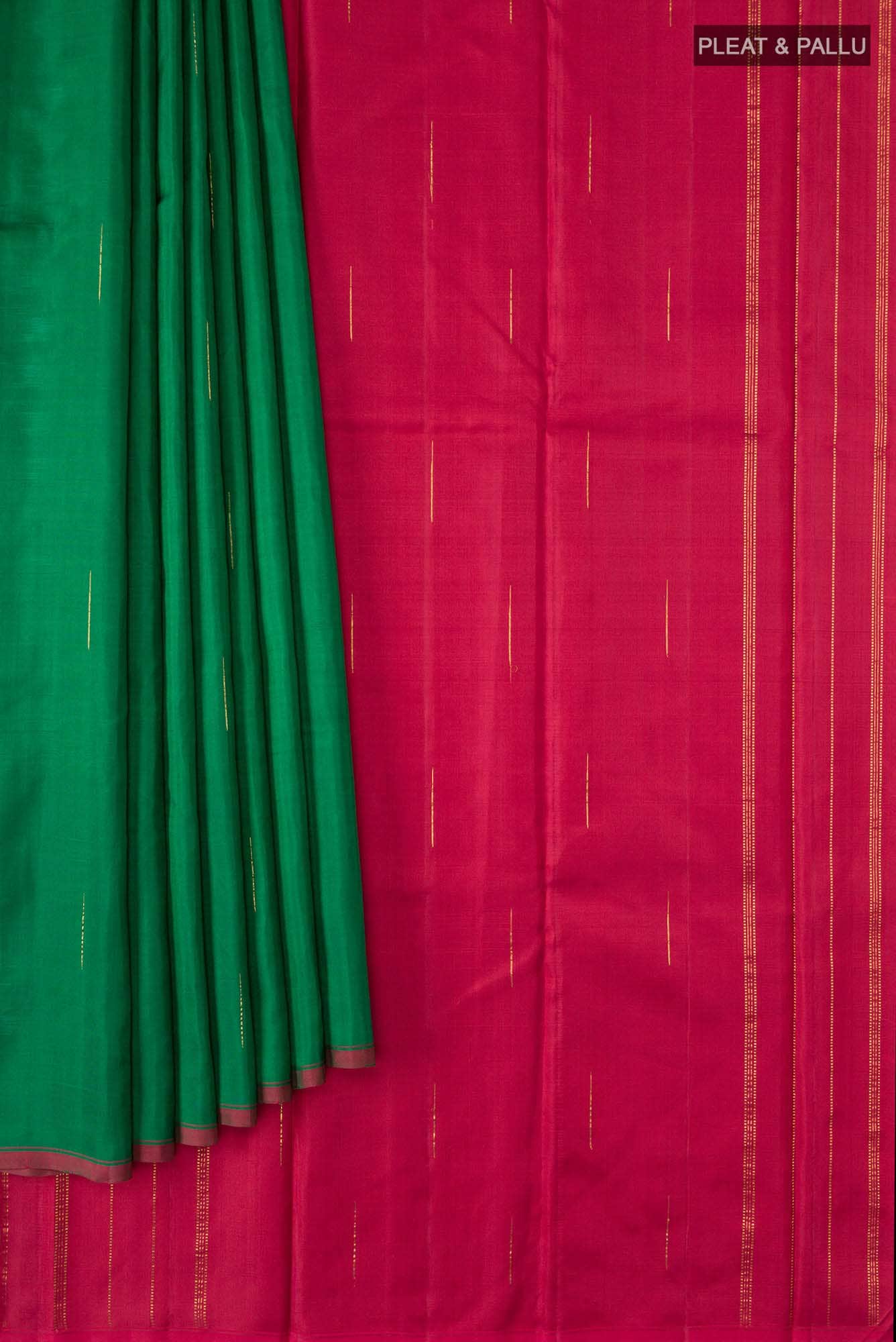 Green Kanchipuram Silk Saree