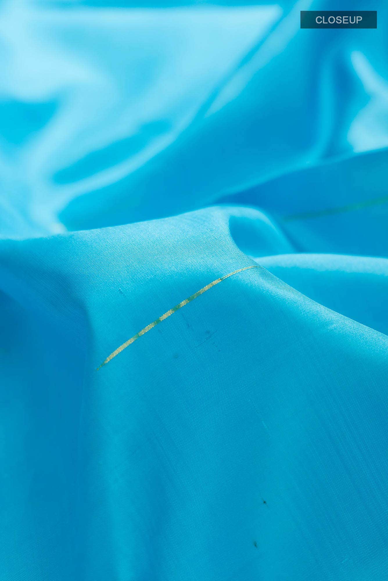 Blue Kanchipuram Silk Saree