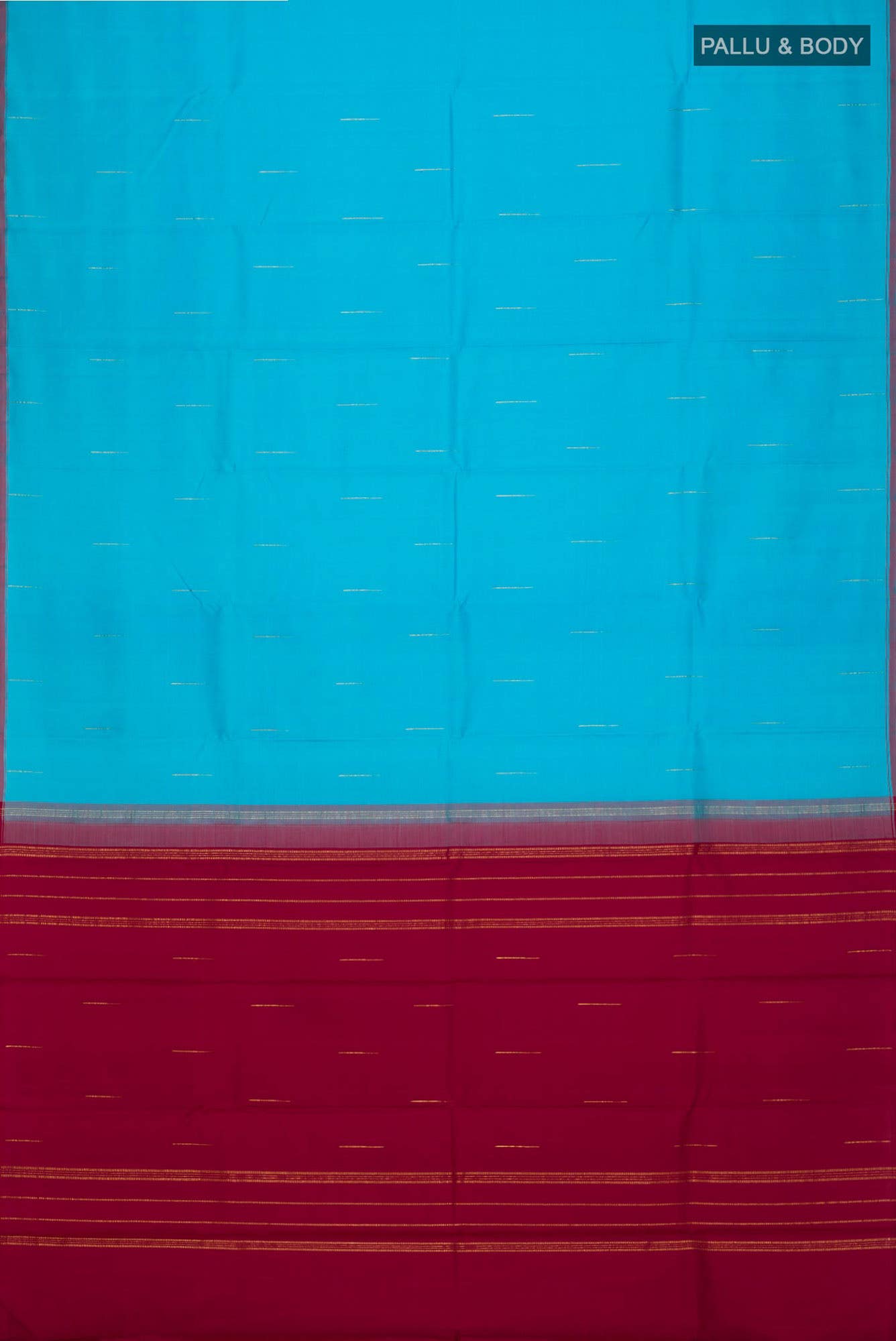 Blue Kanchipuram Silk Saree