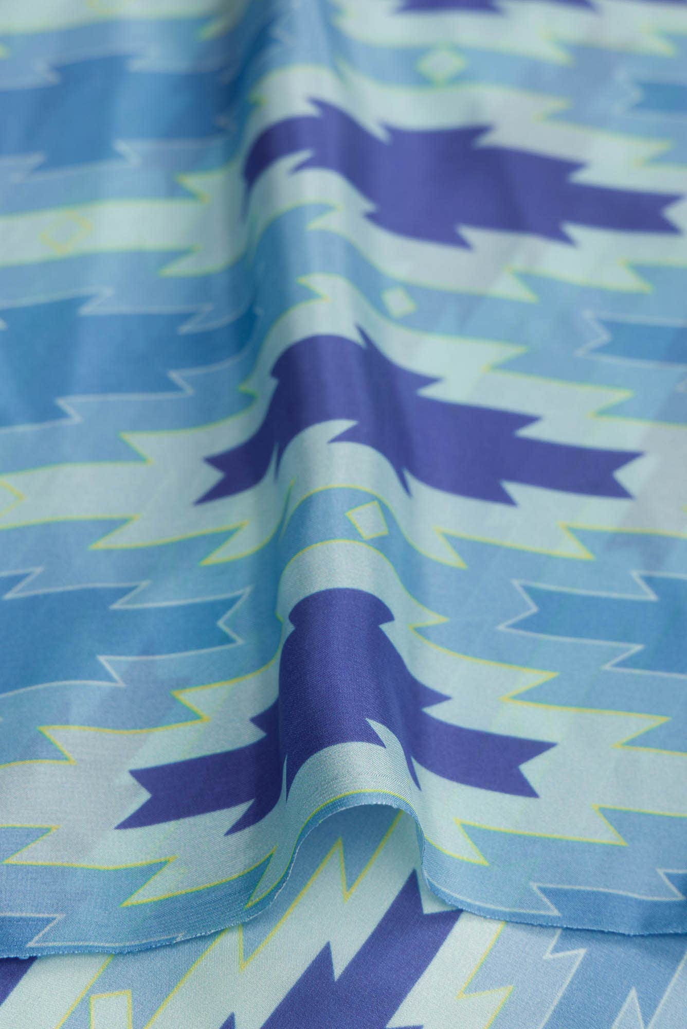 Sadhna Blue floral design saree from Chintz Collection, Designed by Nalli