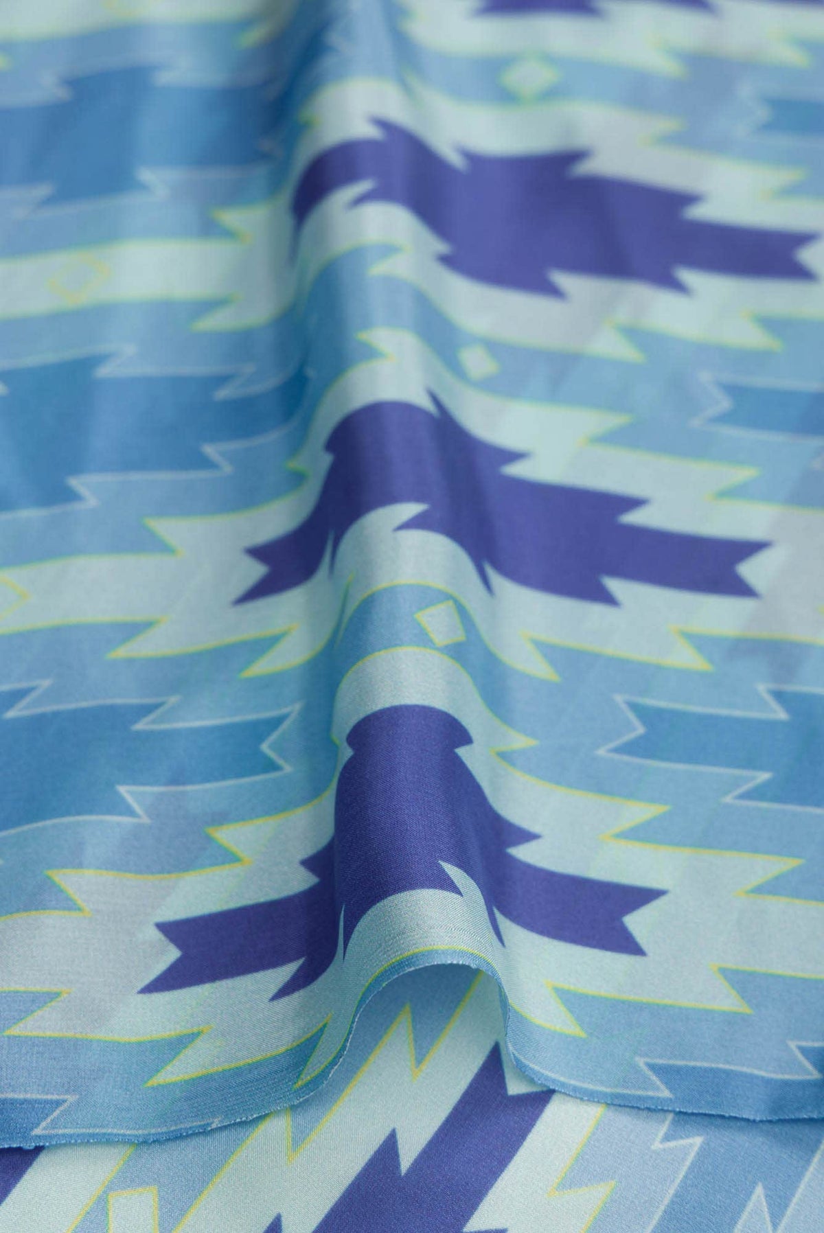 Sadhna Blue floral design saree from Chintz Collection, Designed by Nalli