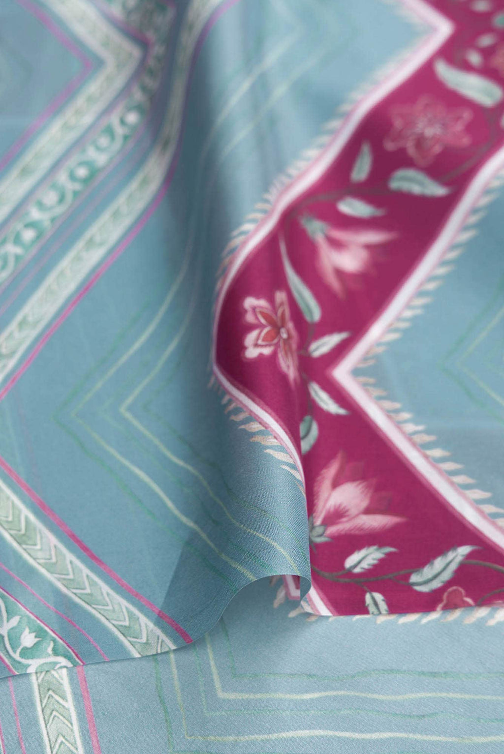 Premika Pink floral design saree from Chintz Collection, Designed by Nalli