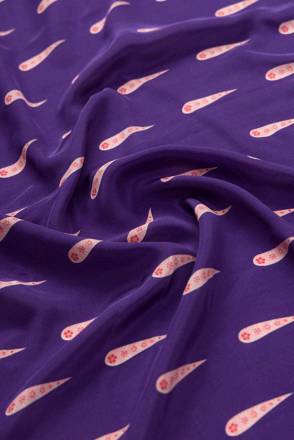Rimjhim Purple floral design saree from Chintz Collection, Designed by Nalli