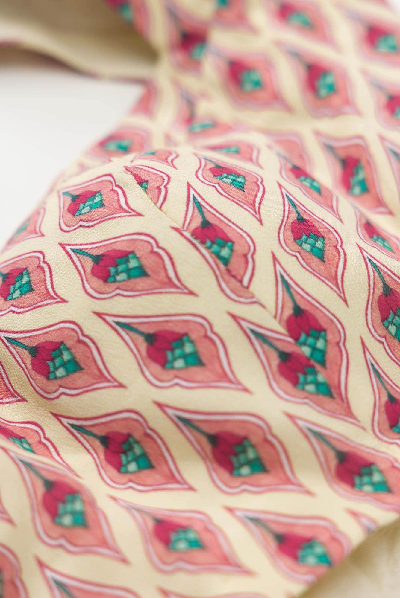 Bagicha - Dark pink Floral design saree from Chintz Collection, Designed by Nalli